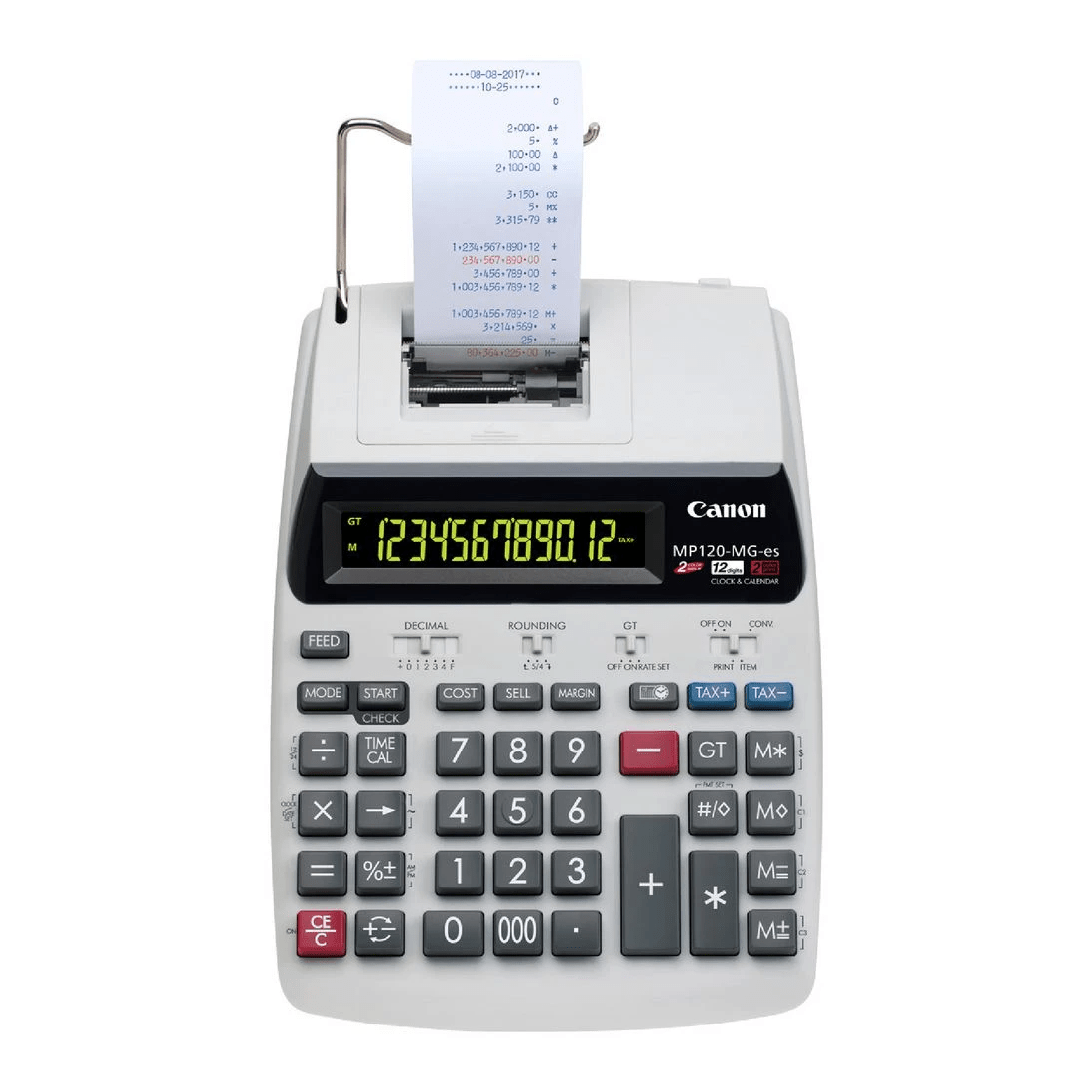 1 Canon Desktop Calculator MP120-MGII, 1 of 1