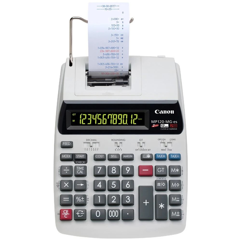 1 Canon Desktop Calculator MP120-MGII, 1 of 1