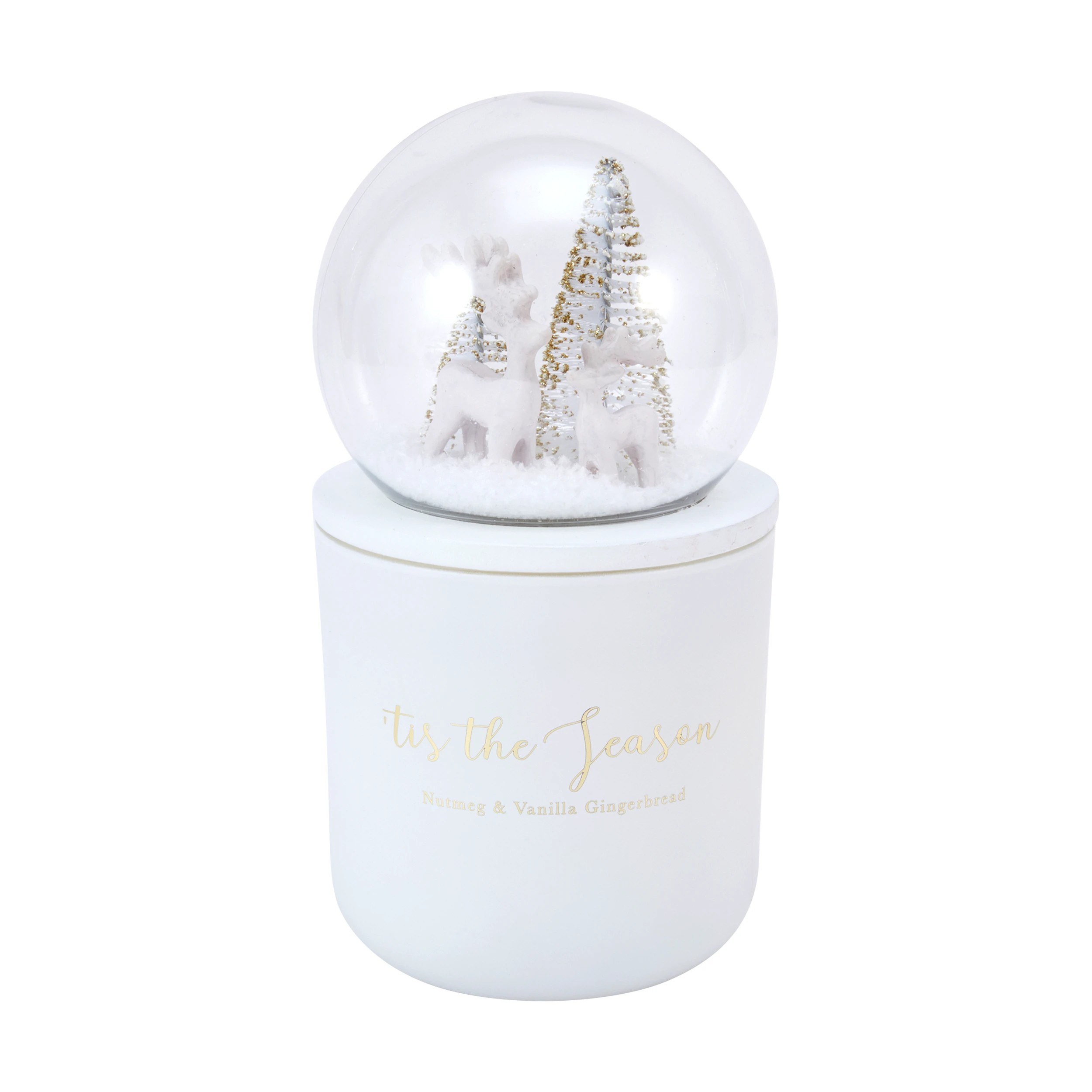 1 Christmas 'Tis the Season Globe Candle, 1 of 6