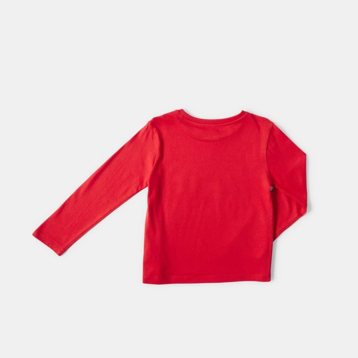 8 Long Sleeve Print T-shirt Red Legend, 8 of 8