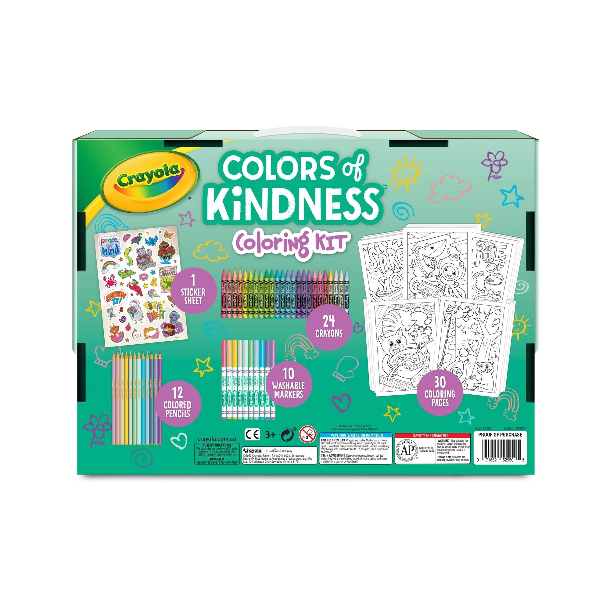 2 Crayola Colours of Kindness Art Kit - Green, 2 of 3