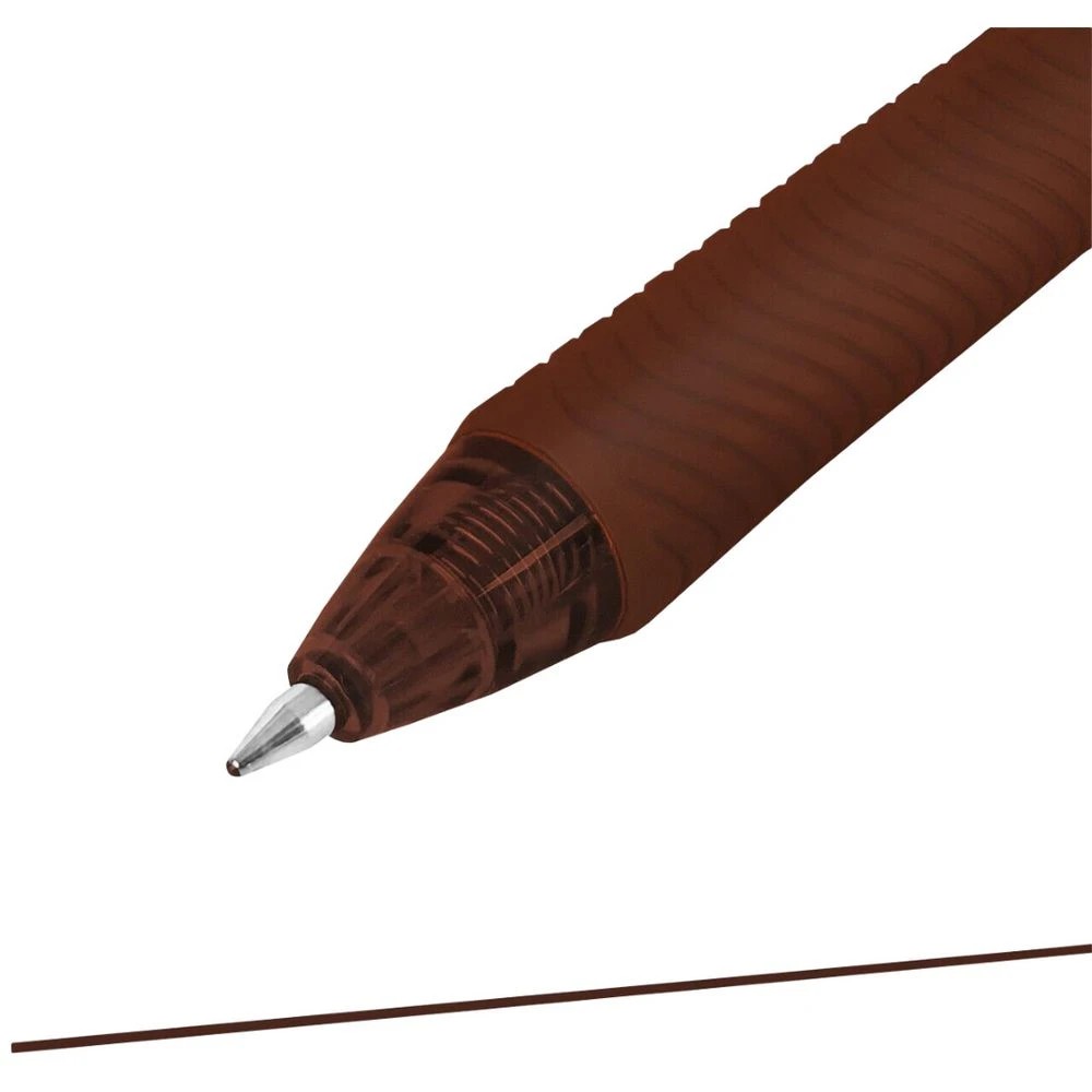 2 Pentel Energel X BL107 Gel Pen 0.7mm Brown, 2 of 5