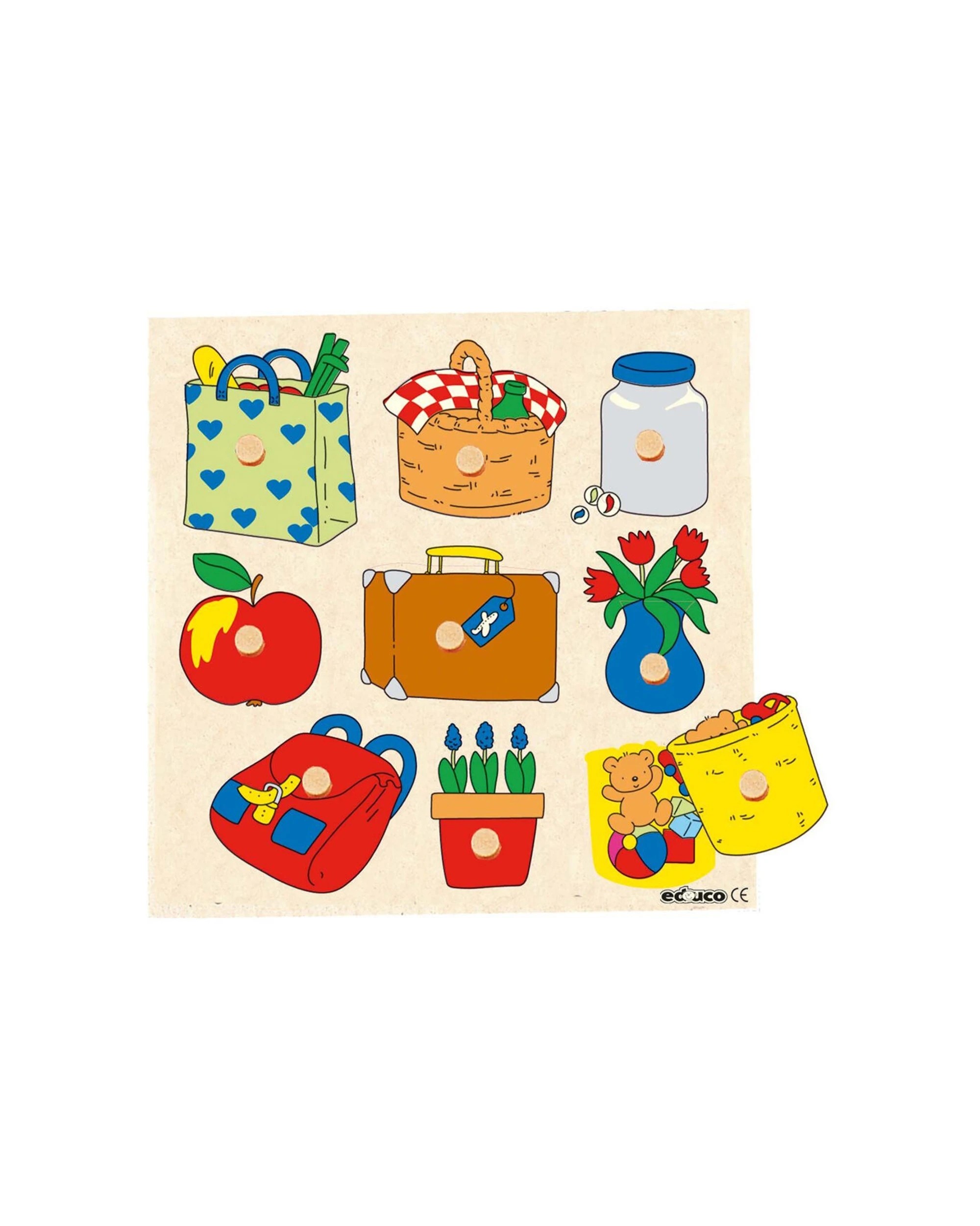2 EDUCO Surprises Puzzle - Picnic Educational Puzzle Kids Puzzle 3 Plus. - Multi, 2 of 3