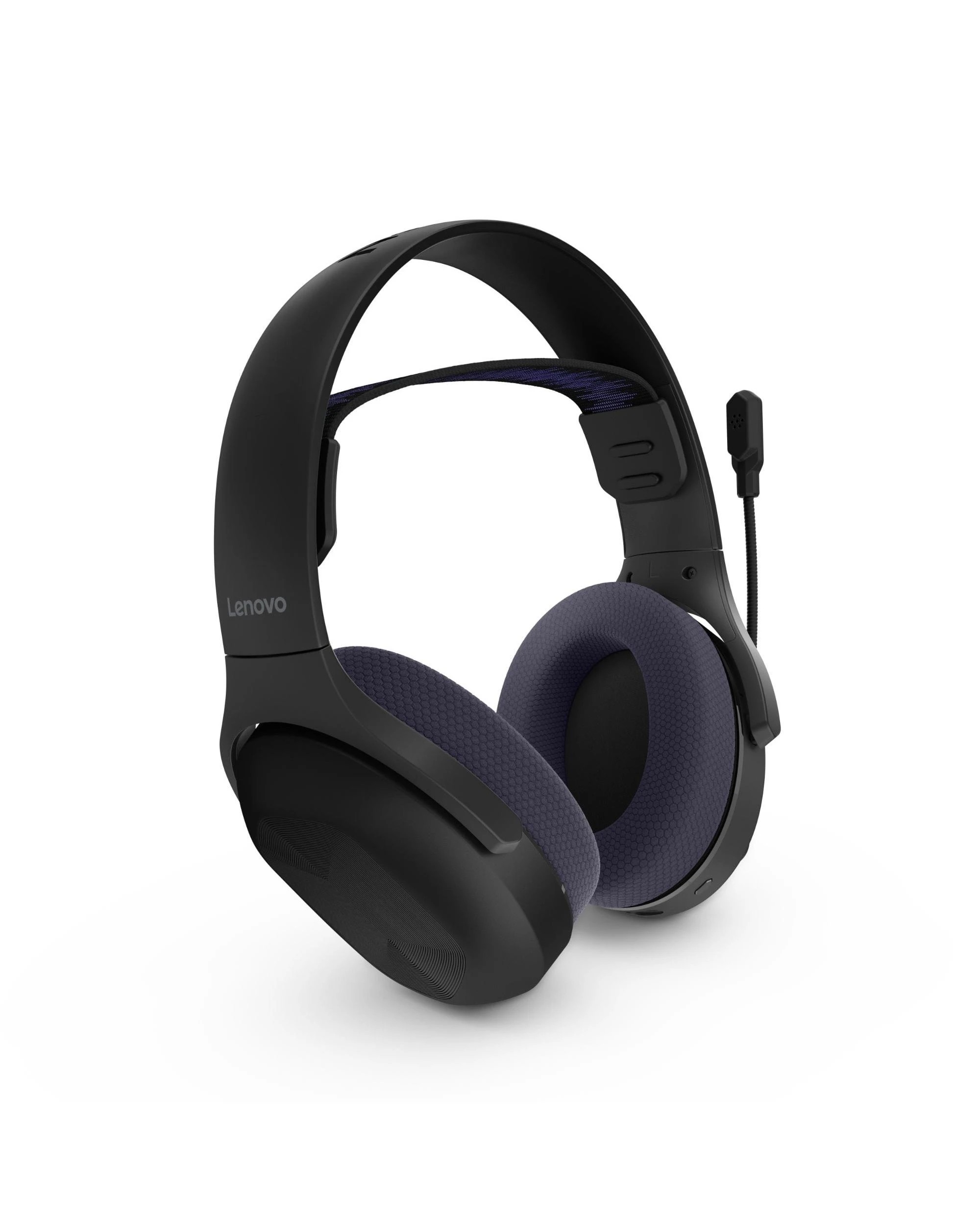 1 Lenovo Legion H410 Wireless Gaming Headset - Black, 1 of 10