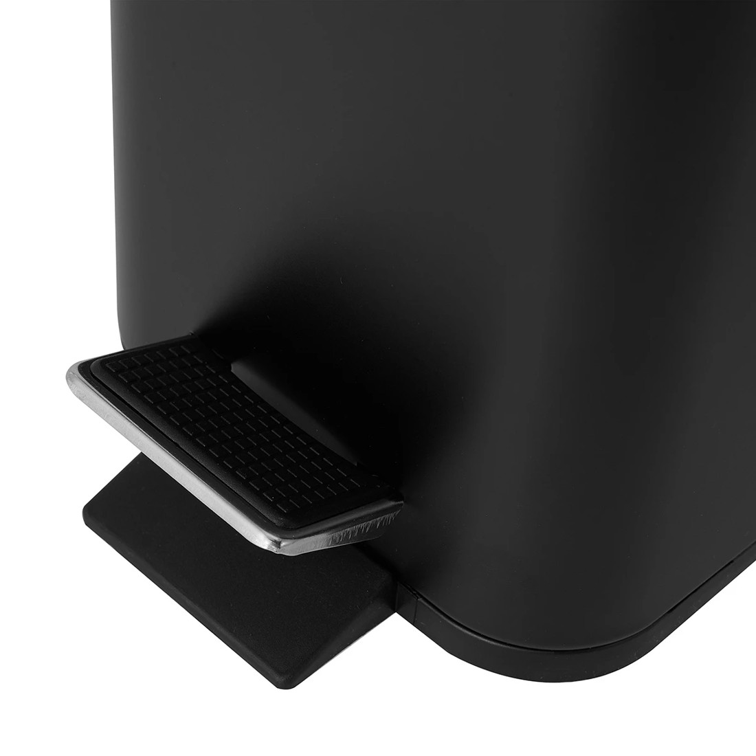6 5L Slim Line Bin - Black, 6 of 7