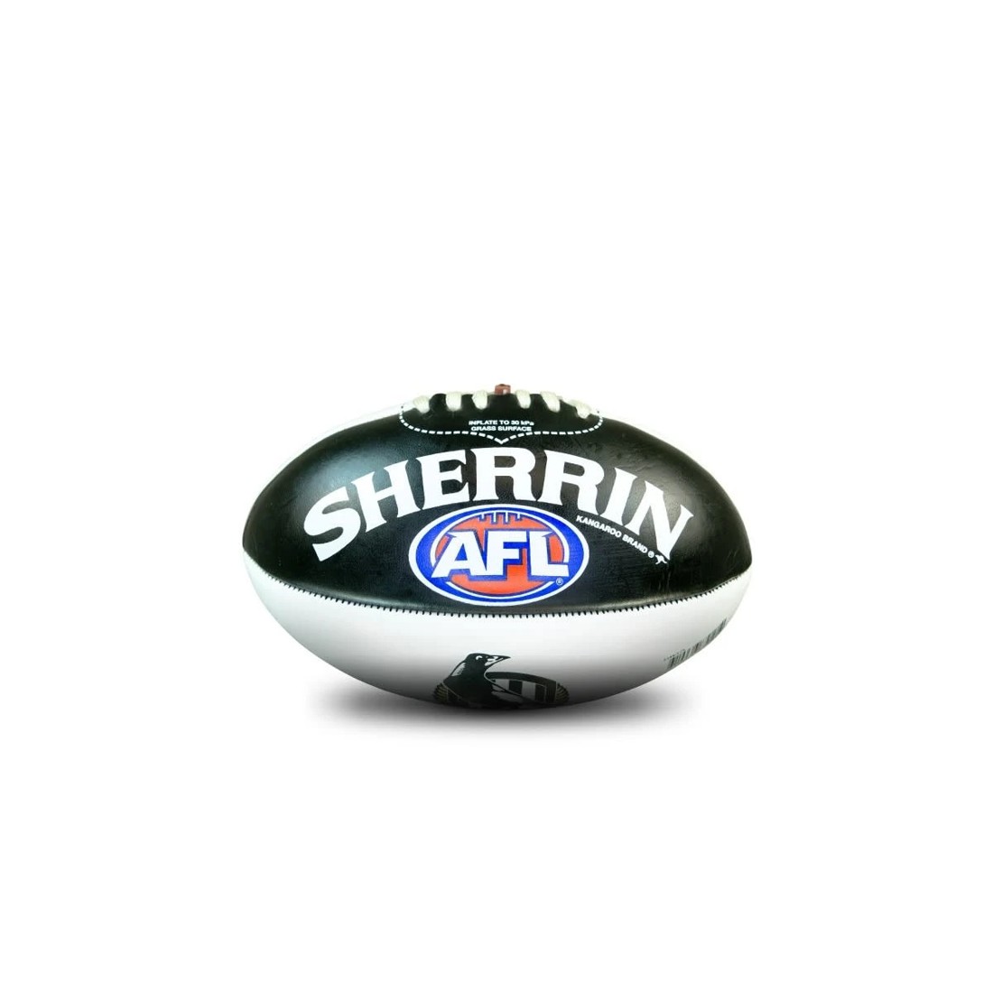 2 Sherrin AFL Collingwood Magpies Ball, 2 of 4