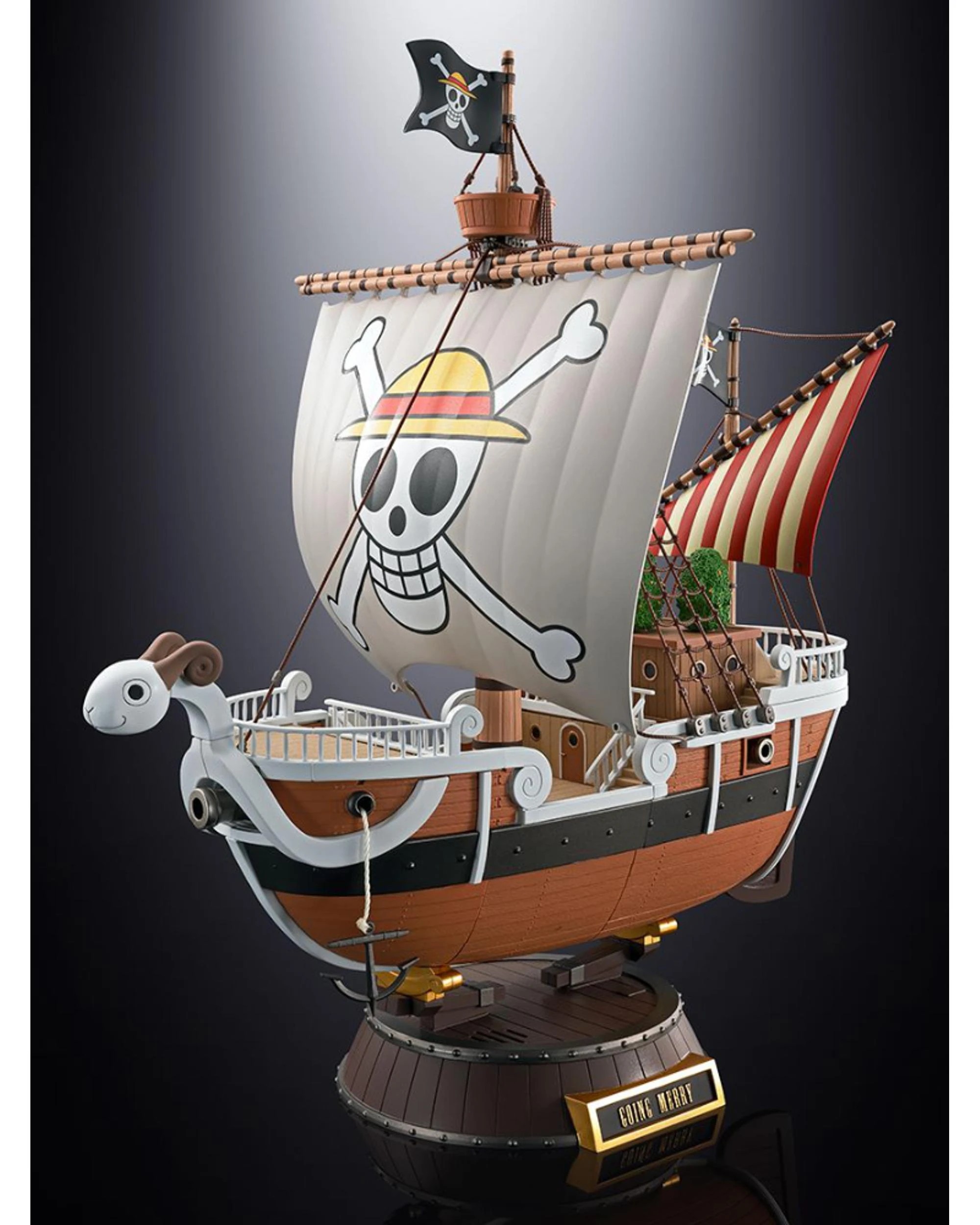 3 Tamashii Nations Chogokin One Piece Going Merry 25th Anniversary Memorial Edition Figure, 3 of 6