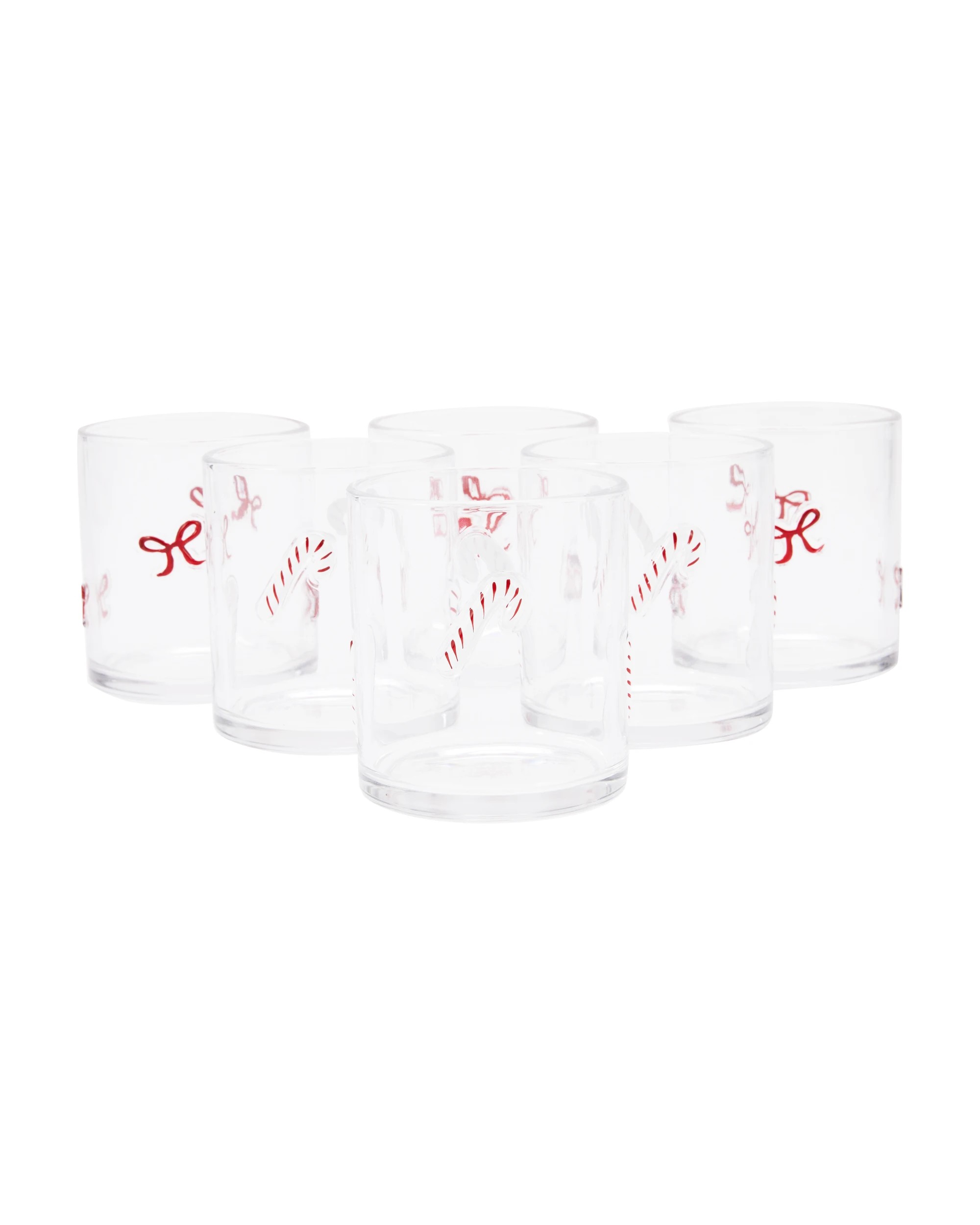 1 6 Christmas Icon Tumbler Glasses, 1 of 6