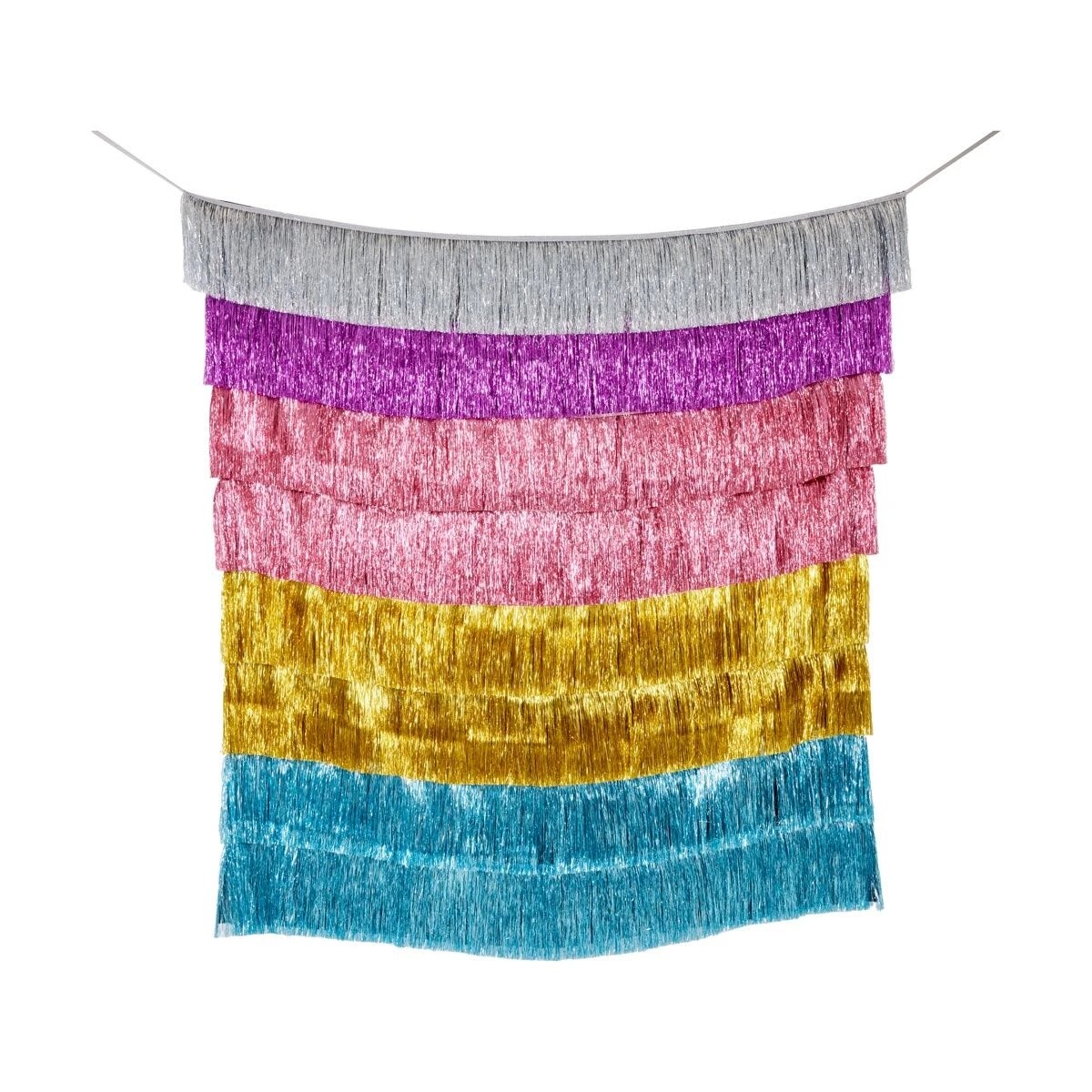 1 Multi-Colour Tassel Fringe Backdrop, 1 of 4