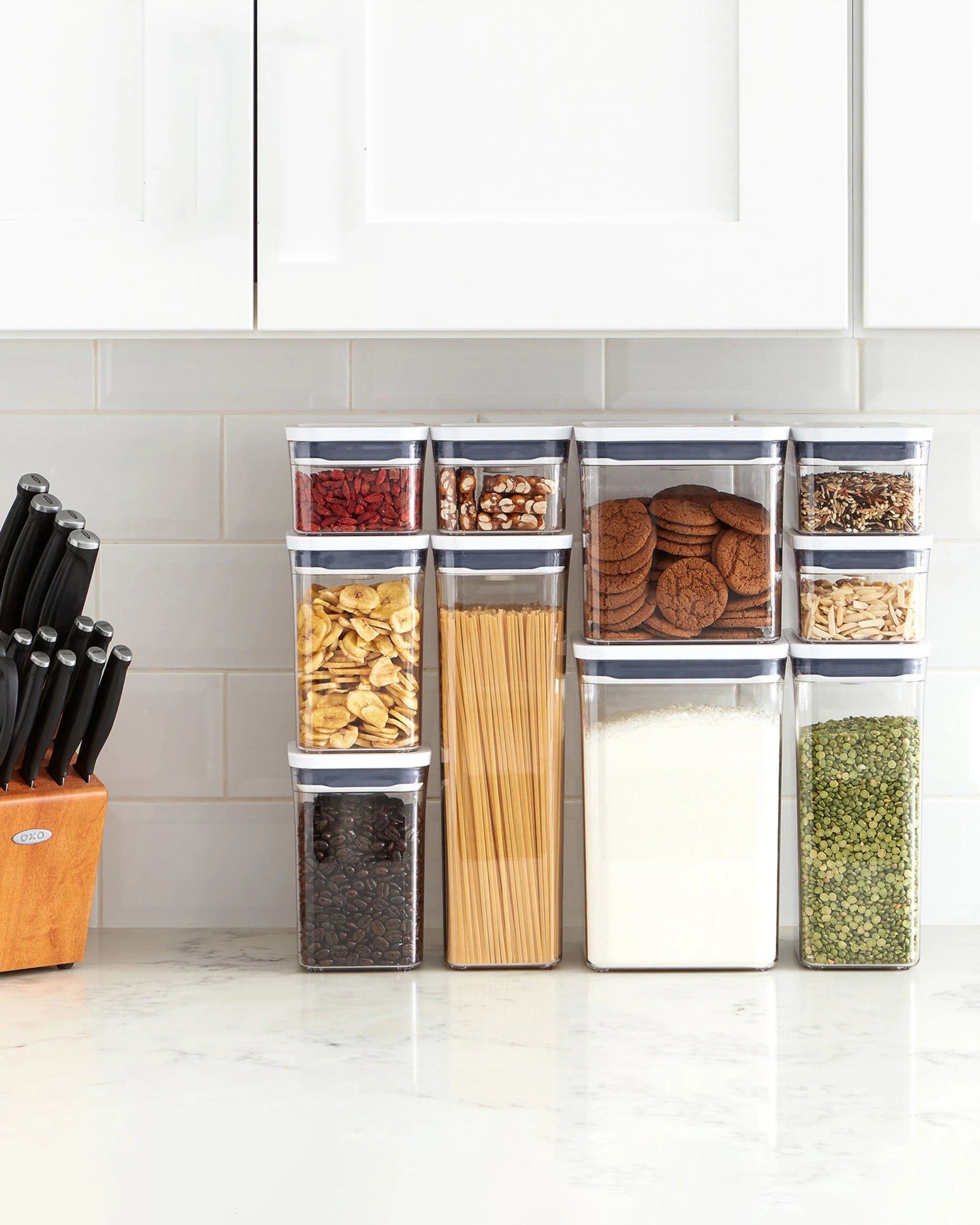 4 OXO Good Grips Pop 2.0 Container Set 10 Piece Air Tight 10pc, 4 of 4
