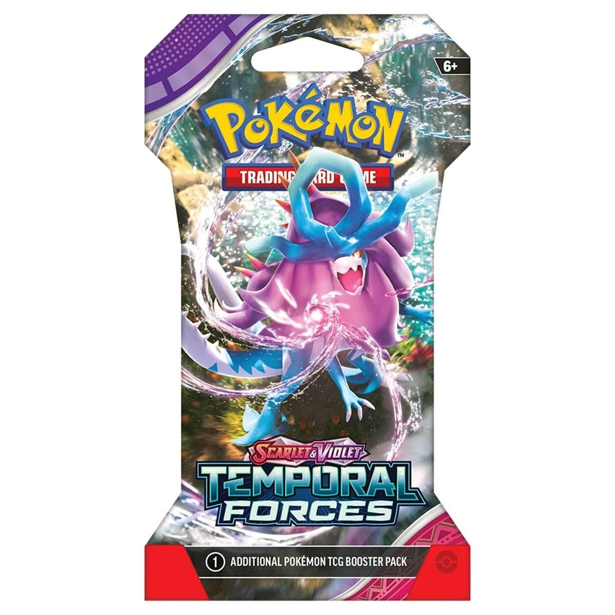 2 Pokemon Trading Card Game: Scarlet & Violet Temporal Forces Blister Pack - Assorted, 2 of 6