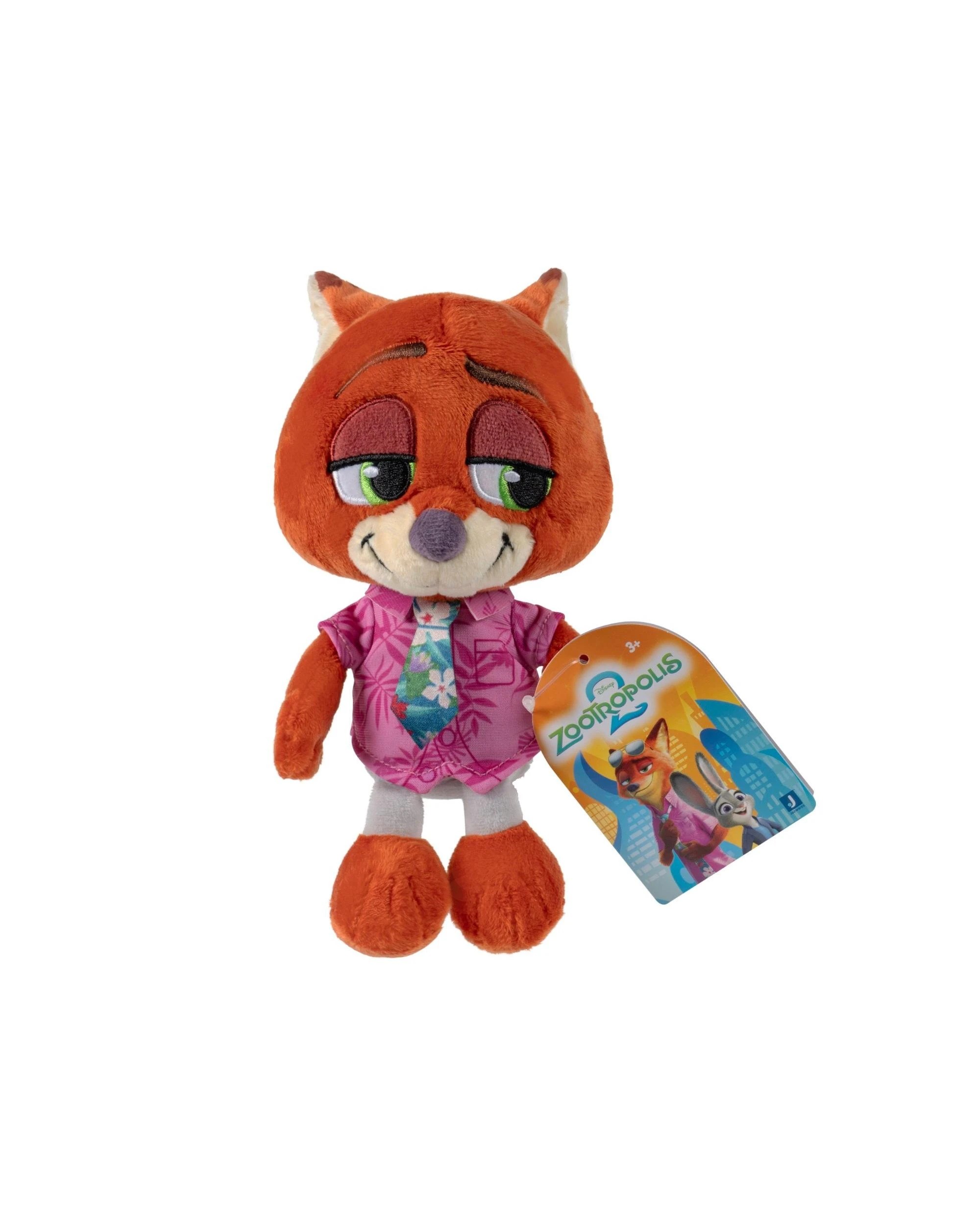 1 Disney Zootopia 2 Nick Wilde 8 inch Little Plush, 1 of 3