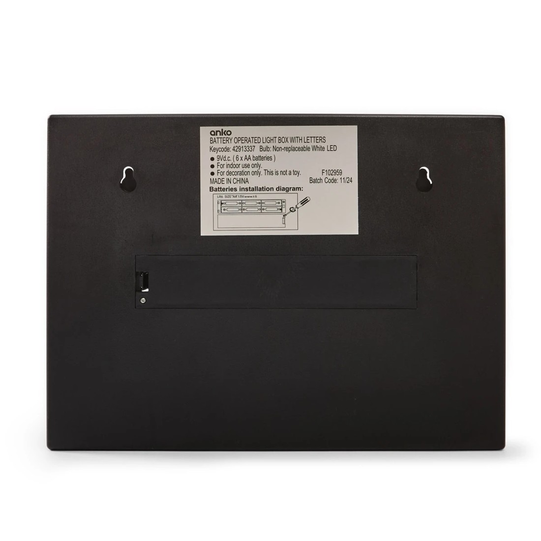 5 Light Box with Letters, 5 of 10