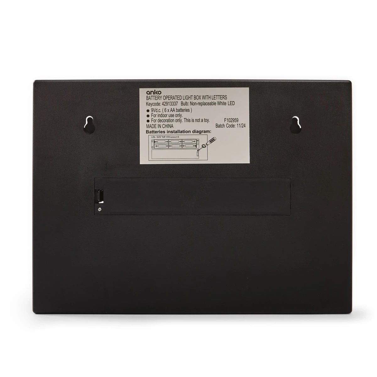 5 Light Box with Letters, 5 of 10