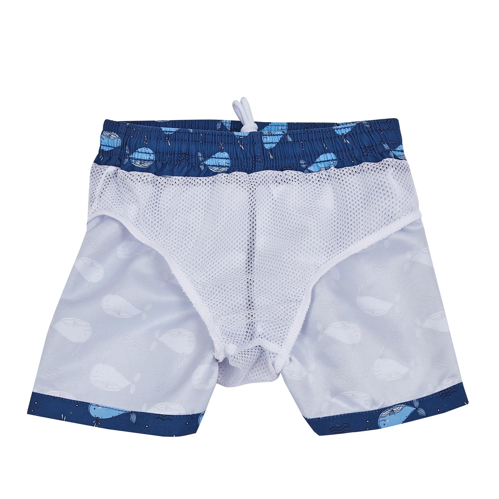 4 Big softies Swim shorts BLUE WHALE, 4 of 5
