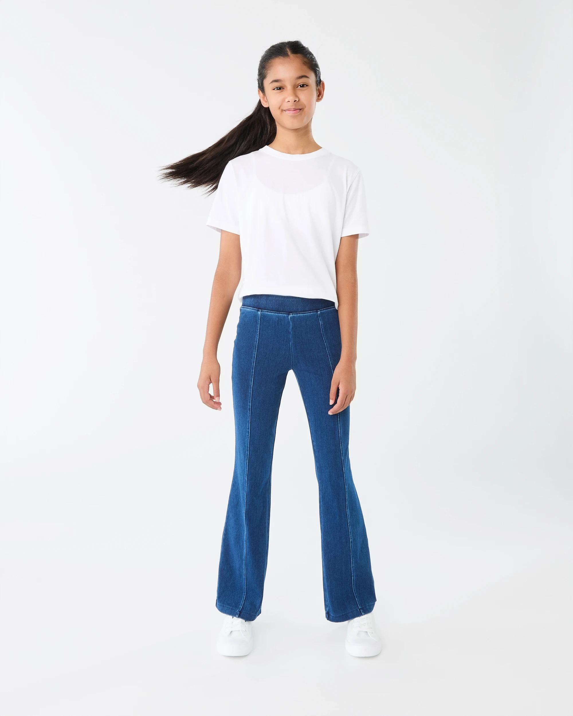 5 Denim Look Leggings Mid Wsh, 5 of 5