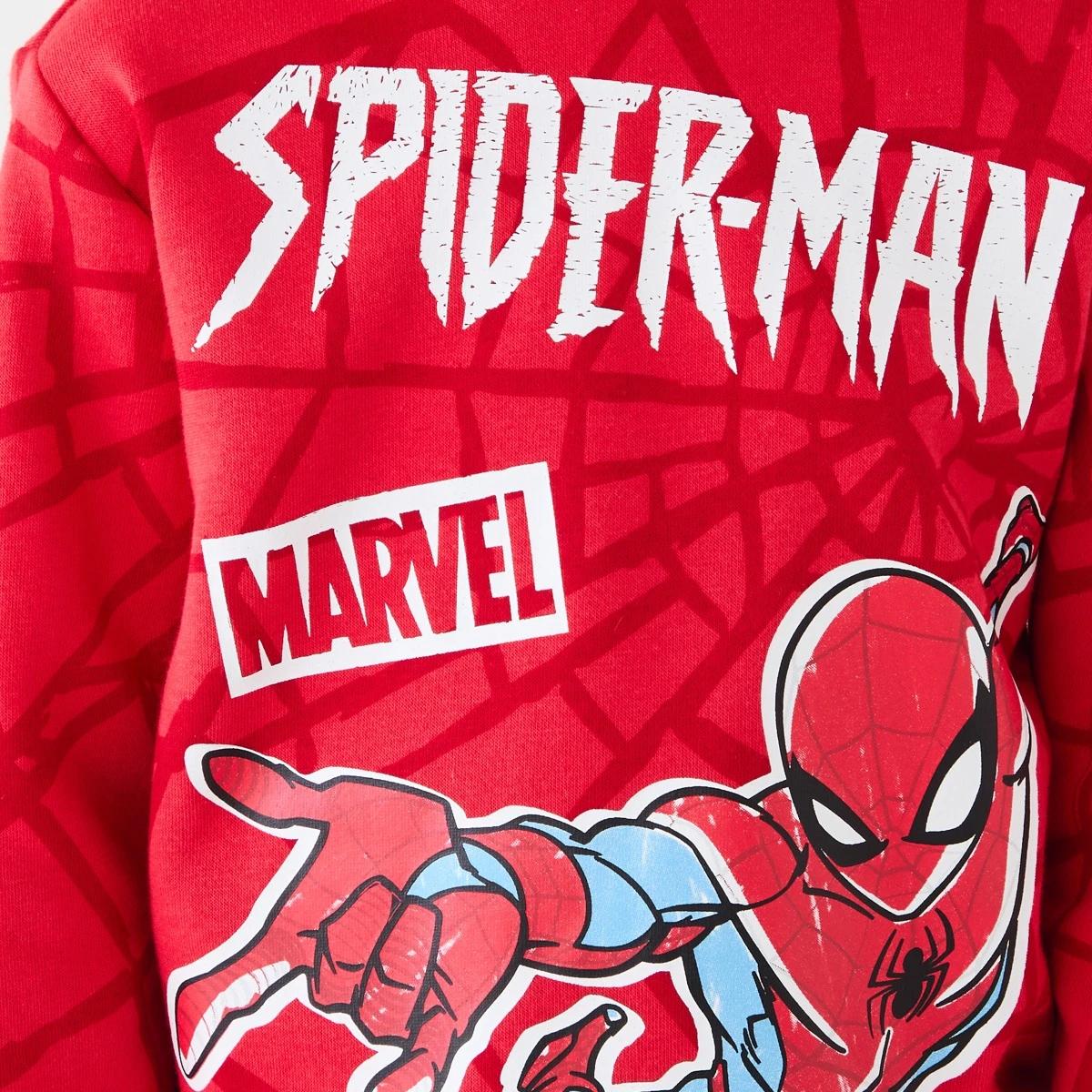 4 Spider-Man License Print Hoodie Spiderman, 4 of 8