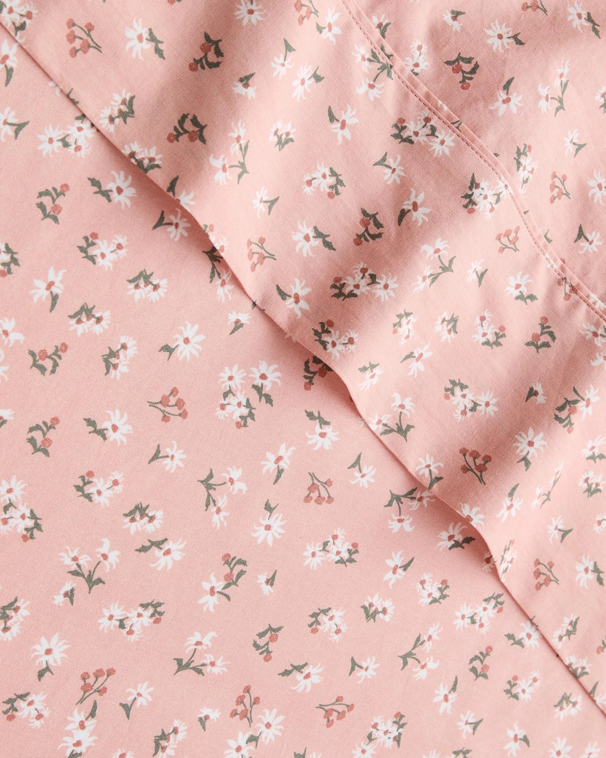 2 Target Indie Australian Cotton Floral Sheet Set - King Bed - Pink, 2 of 2