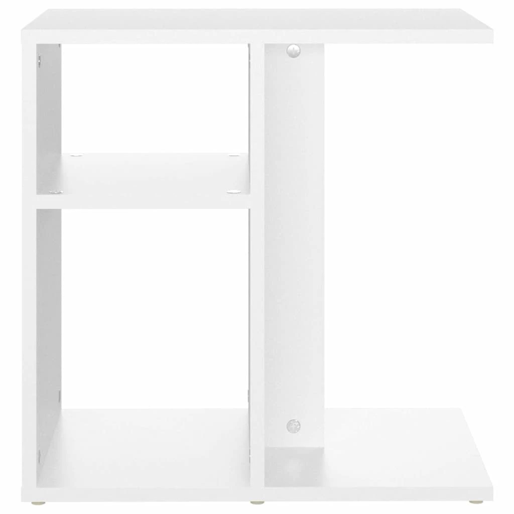5 vidaXL Side table Ample Storage - White, 5 of 9
