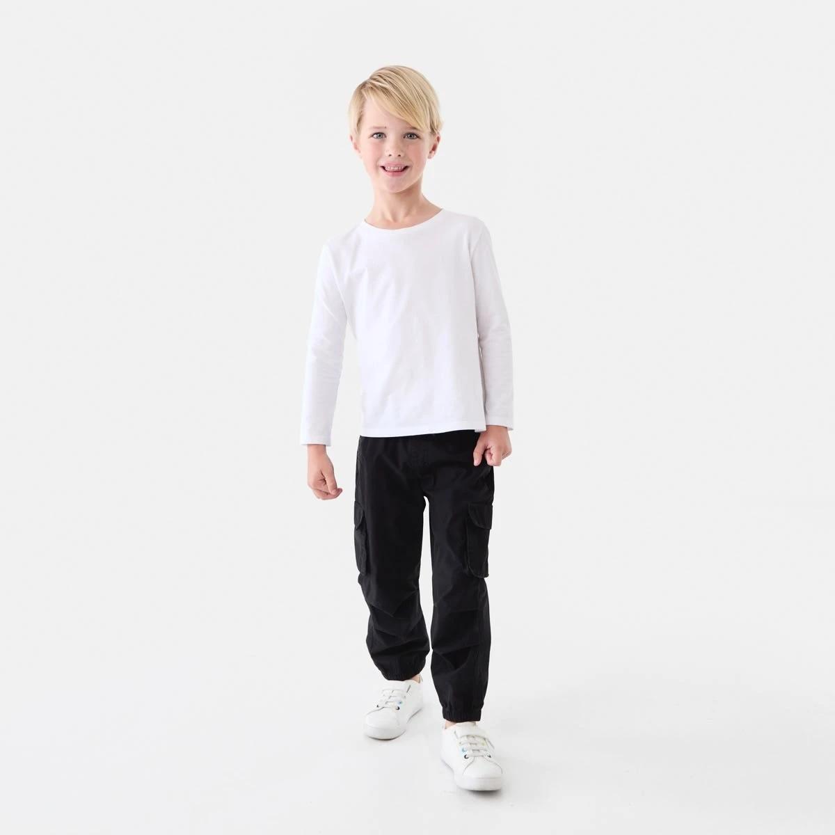 6 Parachute Pants BLACK, 6 of 9