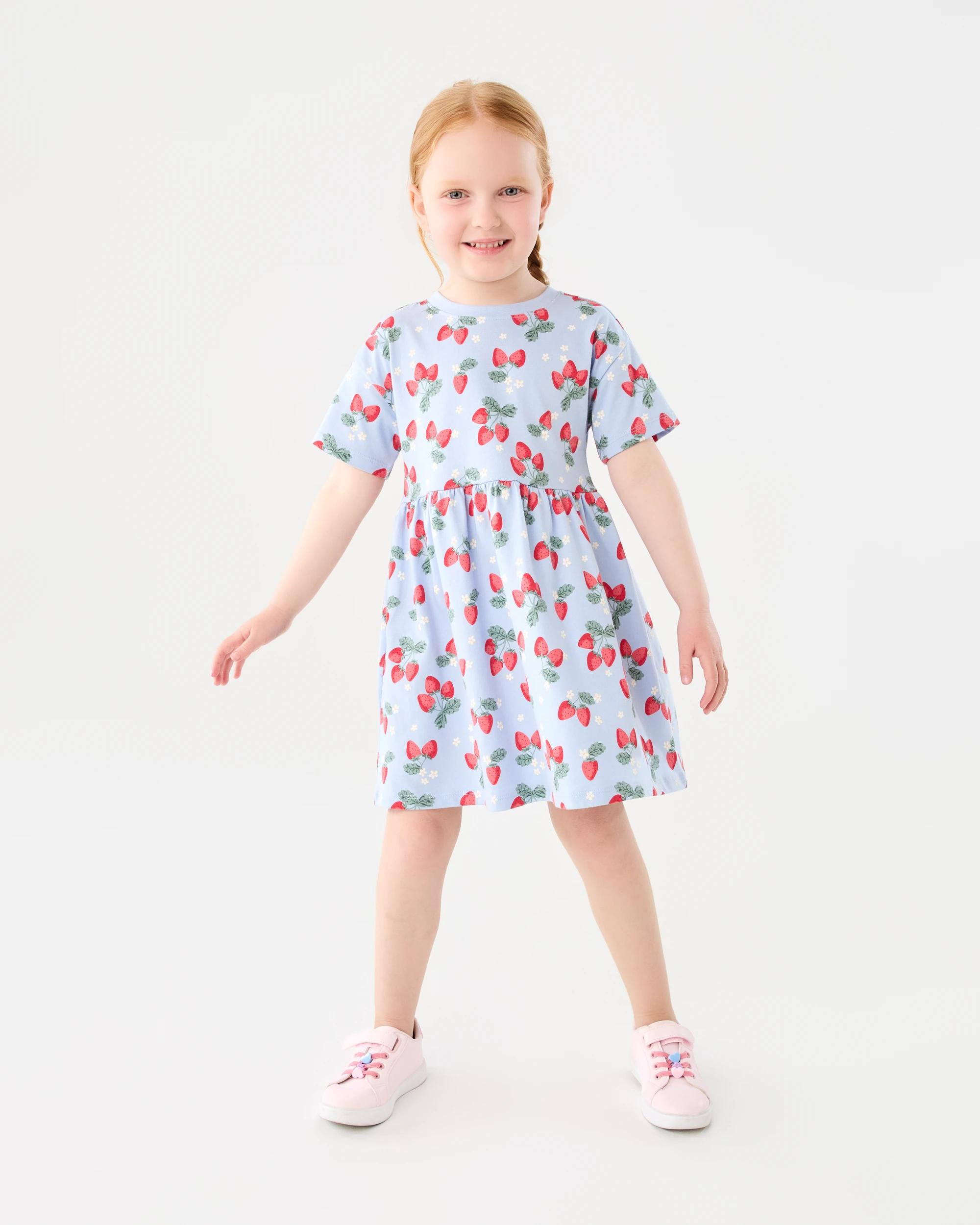 7 Jersey Dress Blu Stbrs, 7 of 8