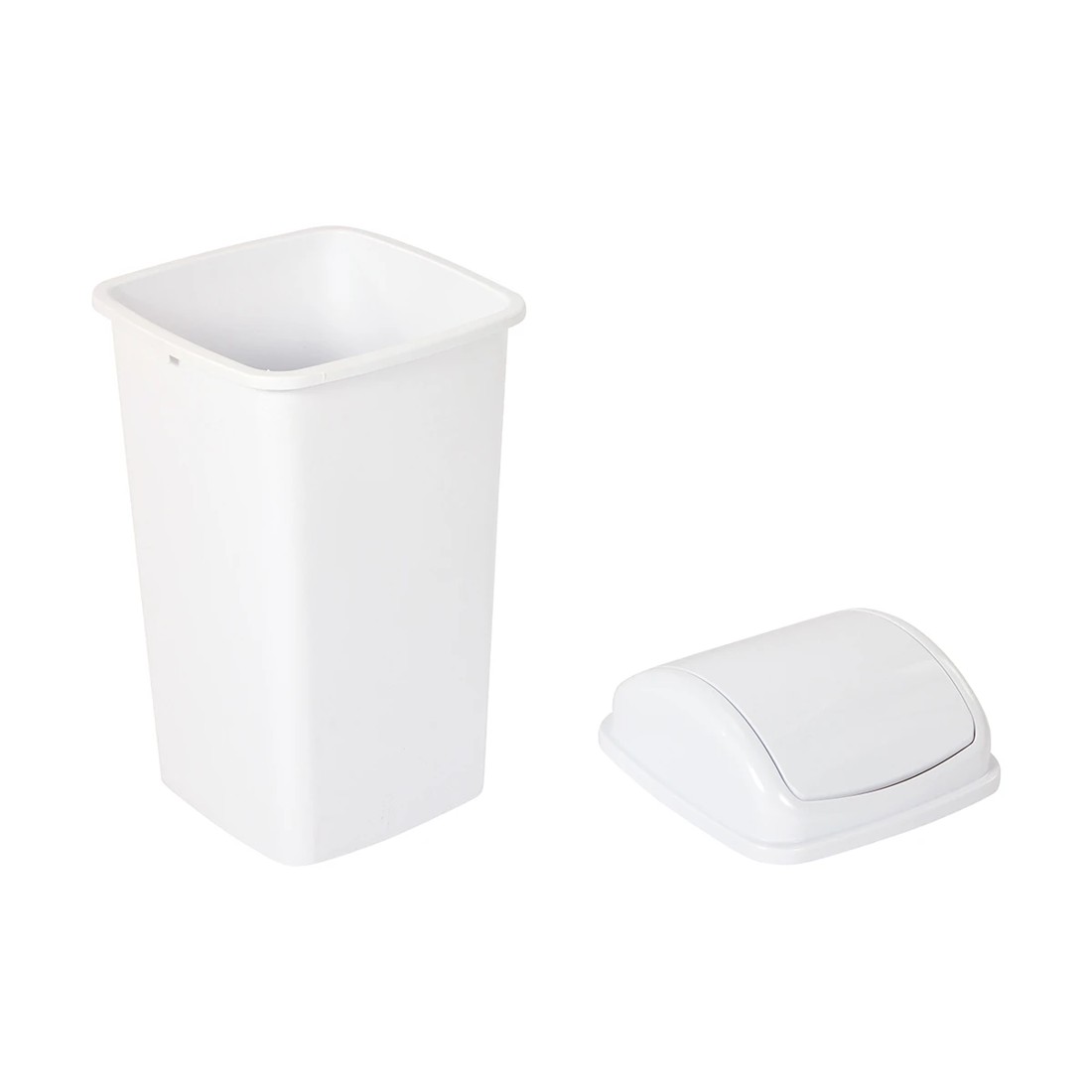 4 27L Swing Top Bin - White, 4 of 7