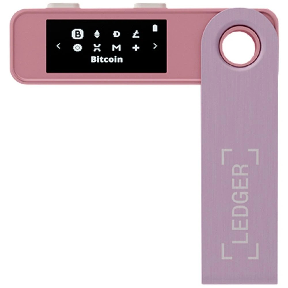 3 Ledger Nano S Plus Crypto Wallet Pastel Pink, 3 of 5