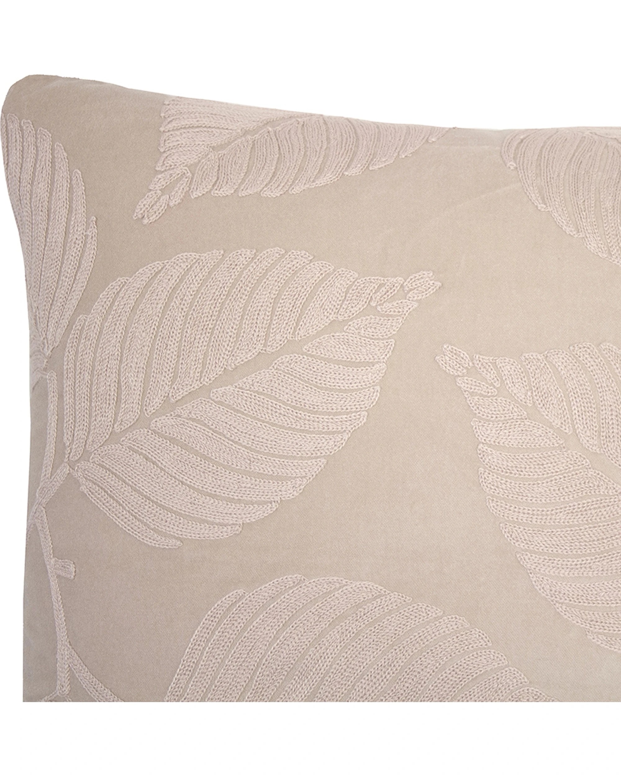 1 Bambury Home Decor Decorative Elin Square Cushion Rosewater Cotton Woven - Pink, 1 of 1