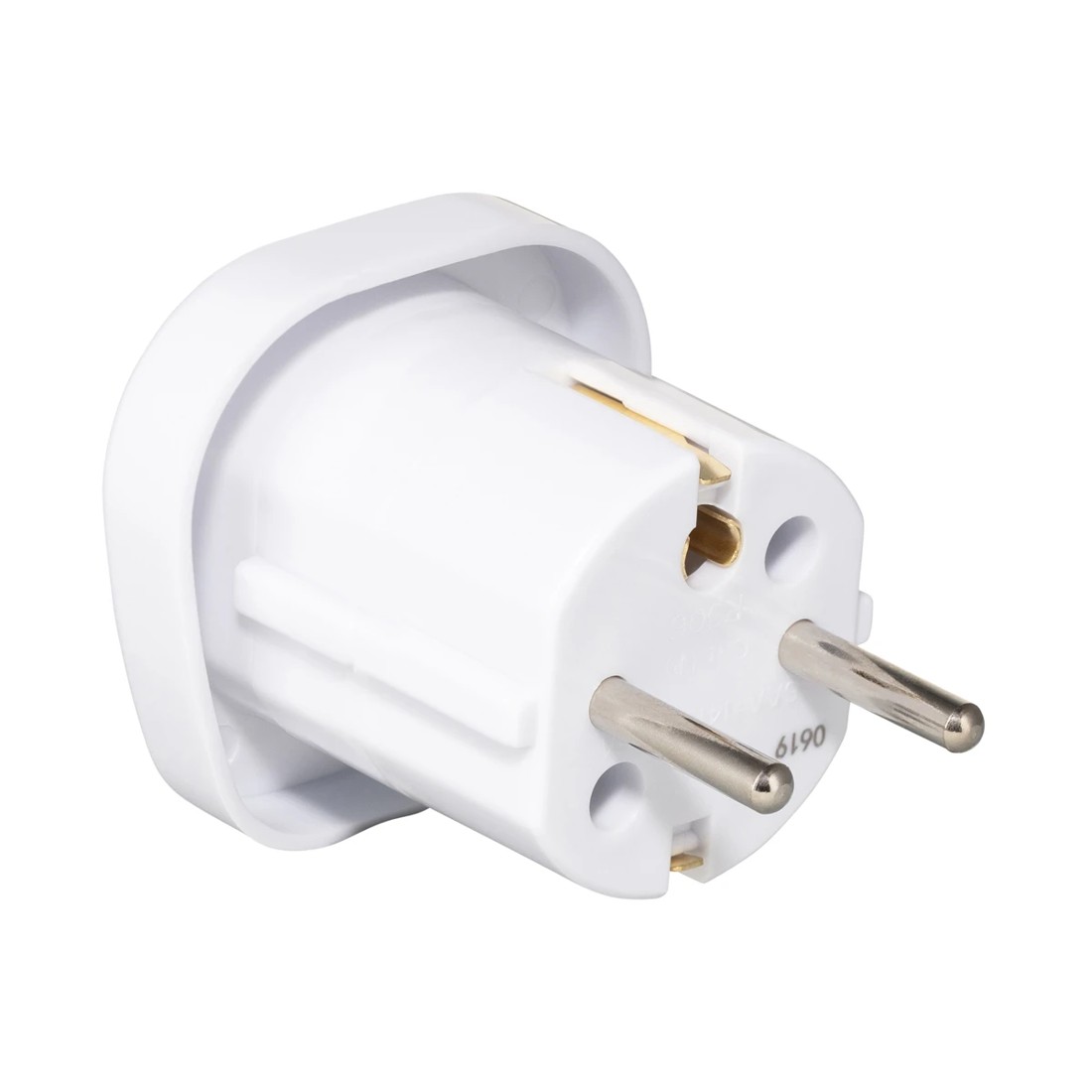 3 Adaptor - AU/NZ Plug to EU Socket - Double Round Pins, 3 of 3