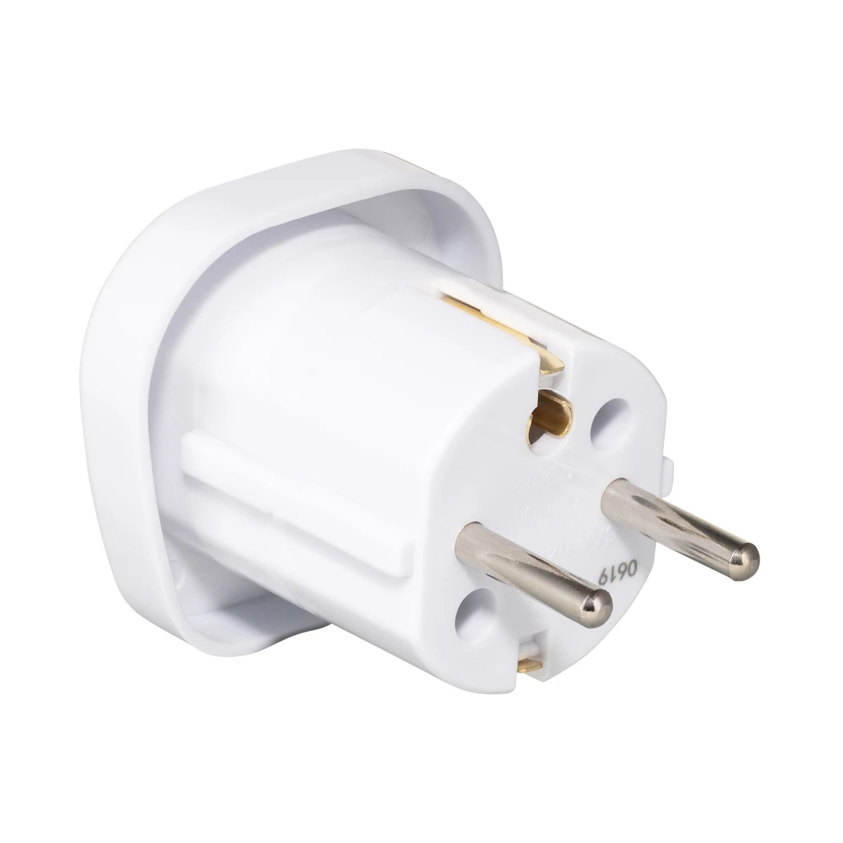 3 Adaptor - AU/NZ Plug to EU Socket - Double Round Pins, 3 of 3