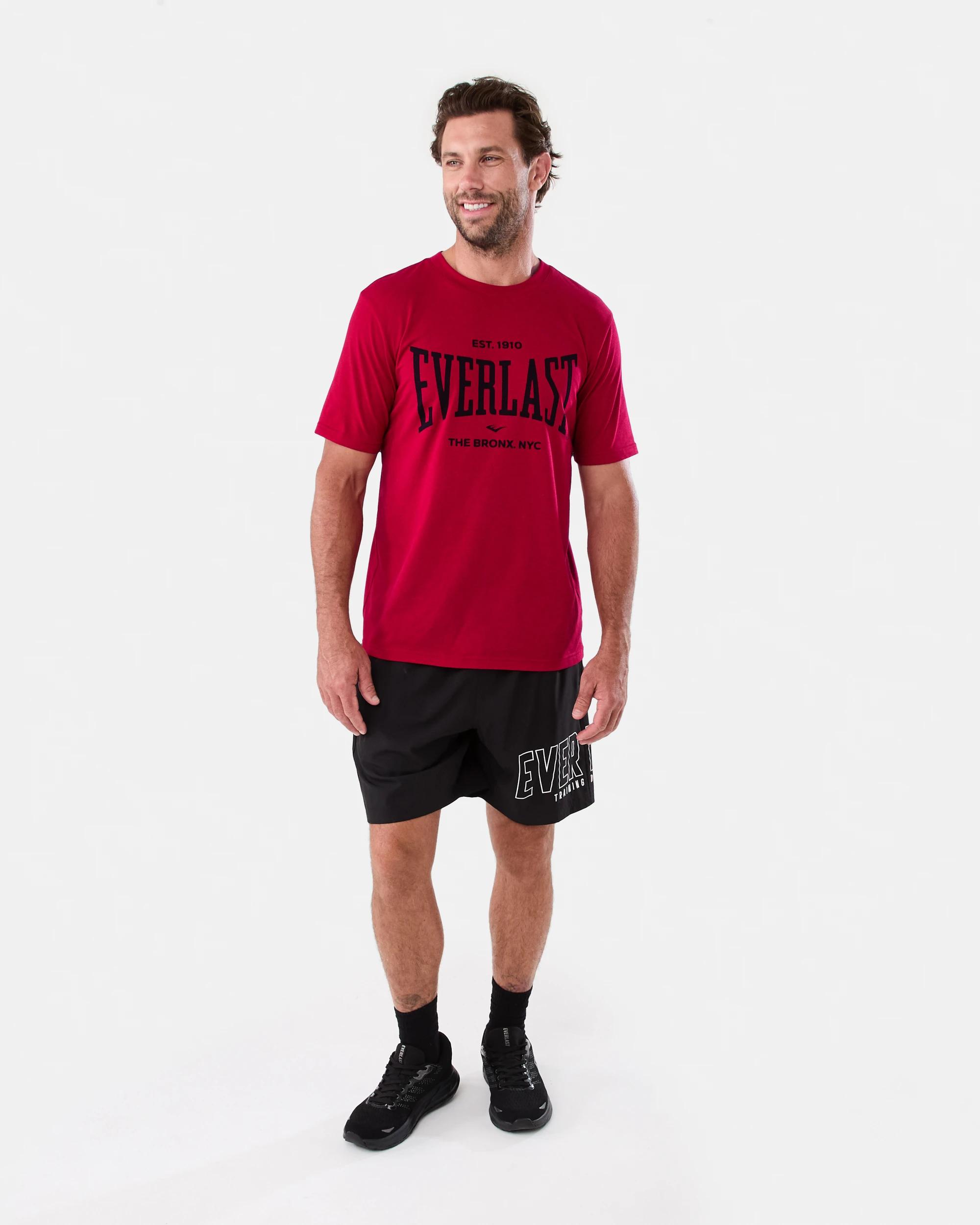 7 Everlast Mens Bronx T-shirt Team Red, 7 of 7