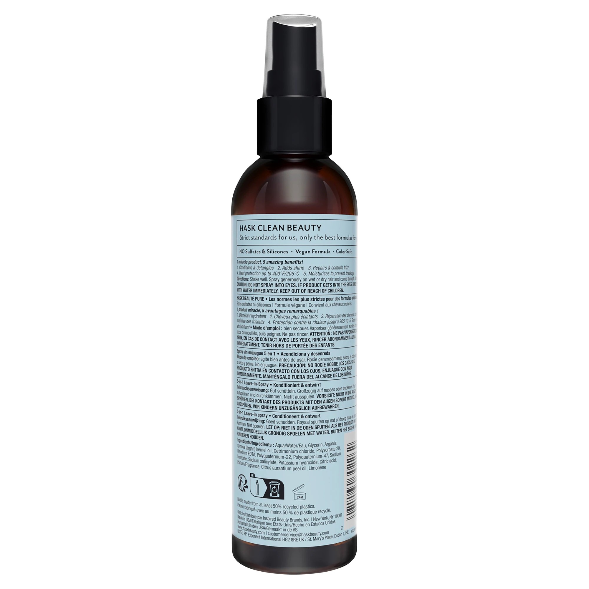 2 Target HASK Argan Oil Repairing 5-in-1 Leave-In-Spray - 175ml - Brown, 2 of 10