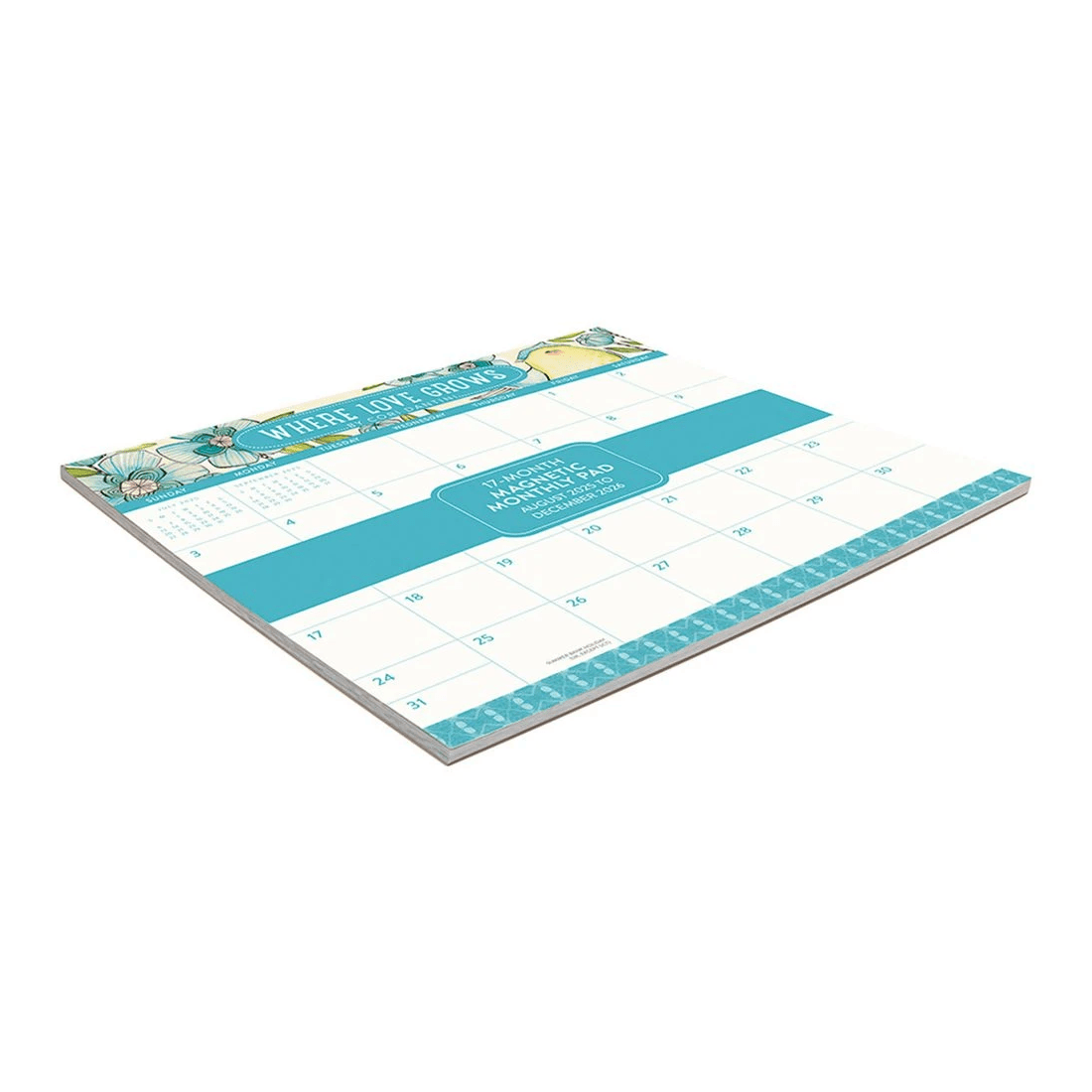 5 Orange Circle Magnetic Monthly Pad Colour Block 2026, 5 of 6