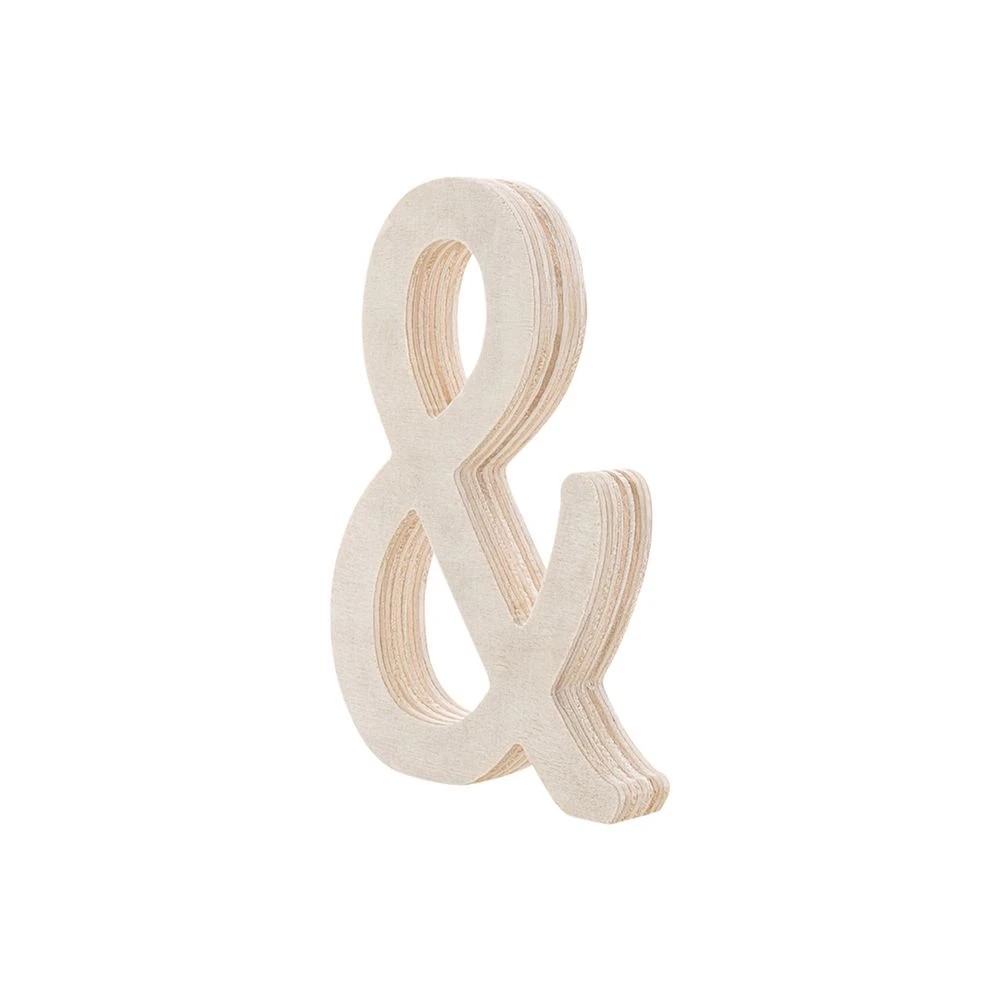 2 Born Plywood Ampersand Sign, 2 of 4