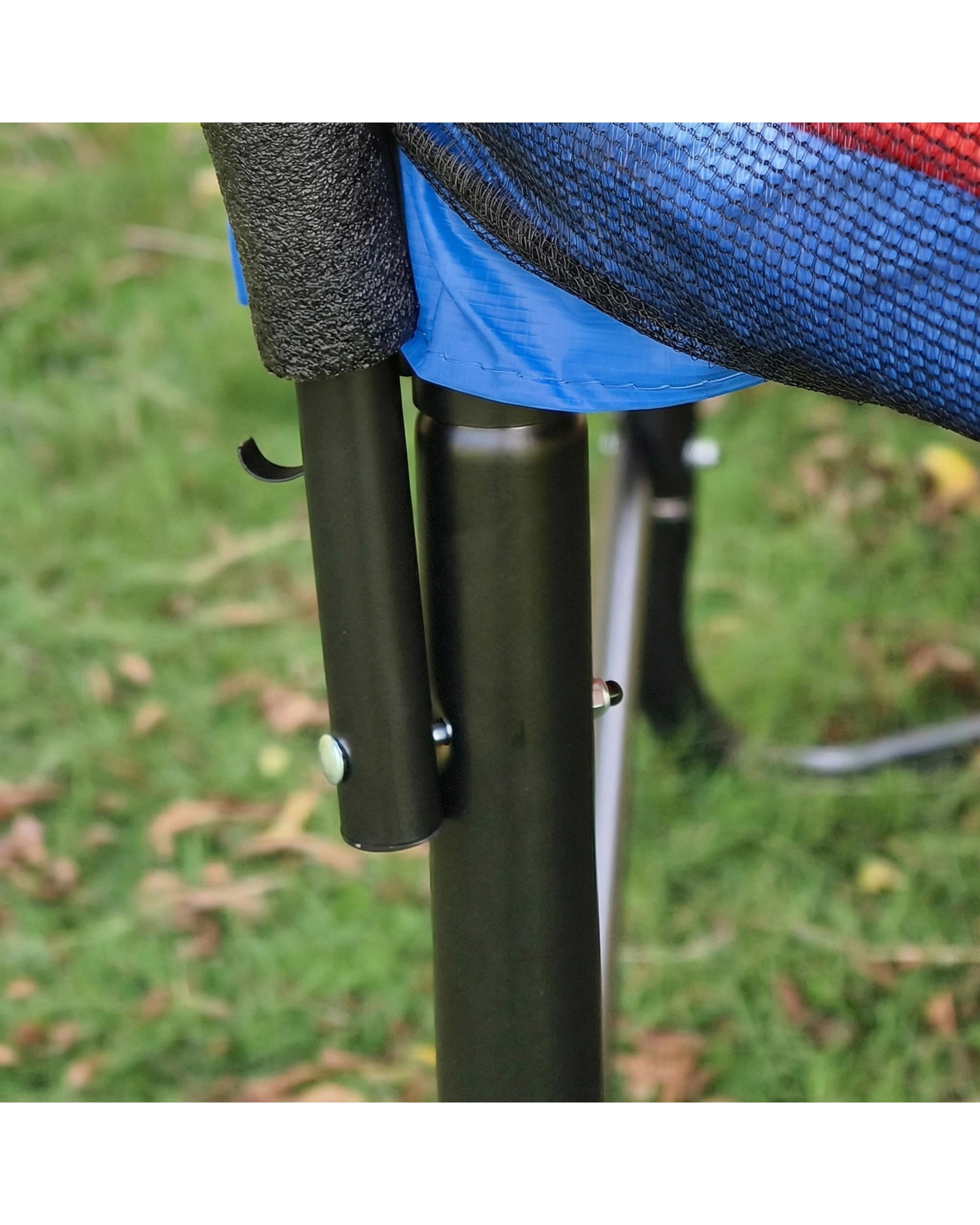 5 Kahuna 10 ft x 15 ft Oval Outdoor Trampoline with Reversible Pad and Basketball Set - Assorted, 5 of 10