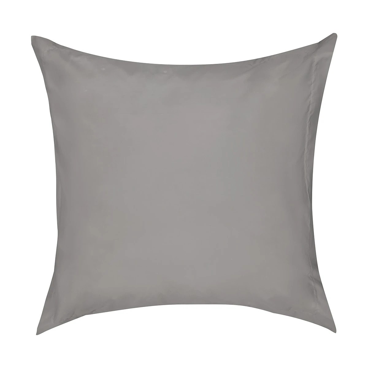 1 250 Thread Count Cotton Rich European Pillowcase - Grey, 1 of 5