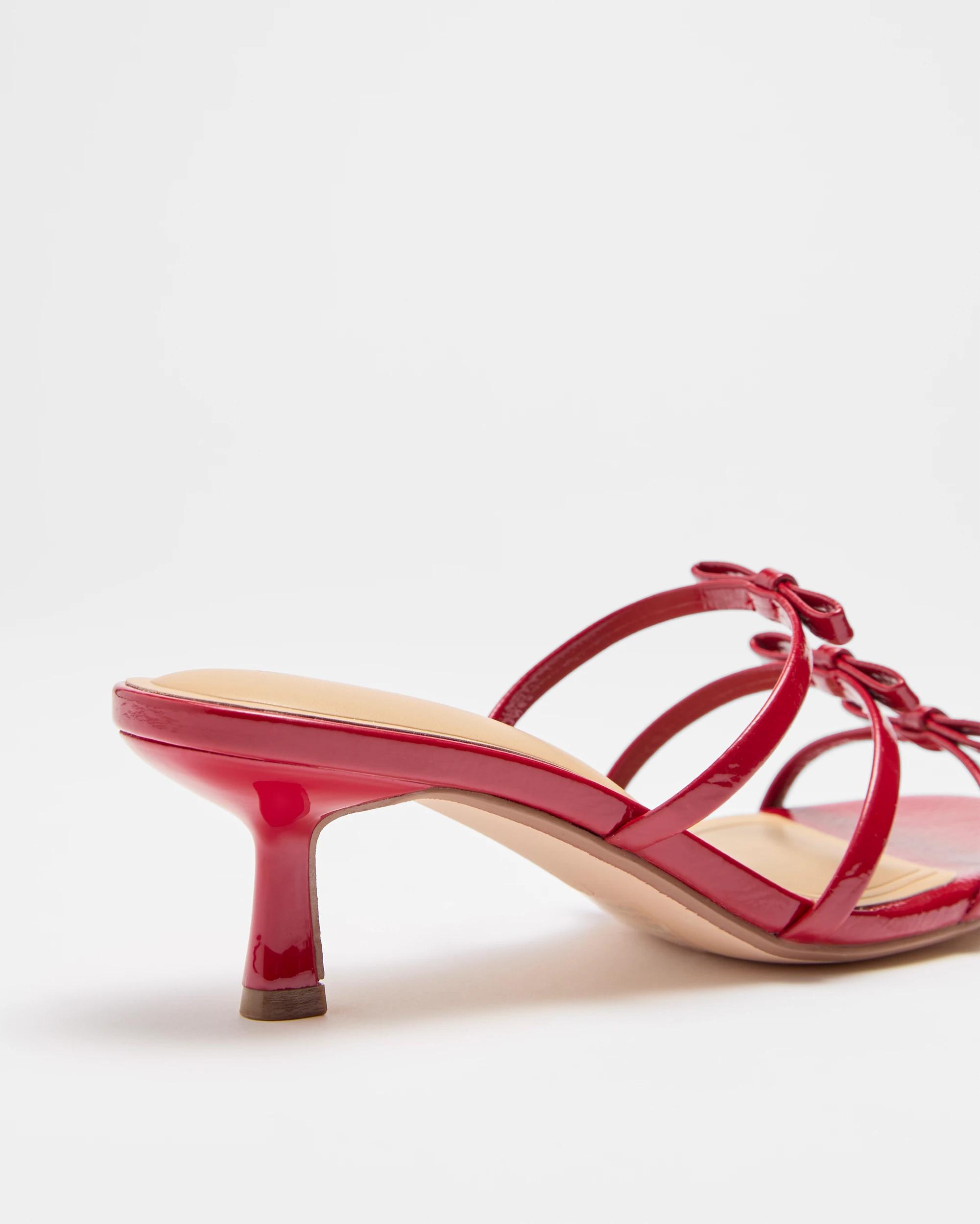 2 Target Womens Bow Kitten Heel - Harper RED, 2 of 3