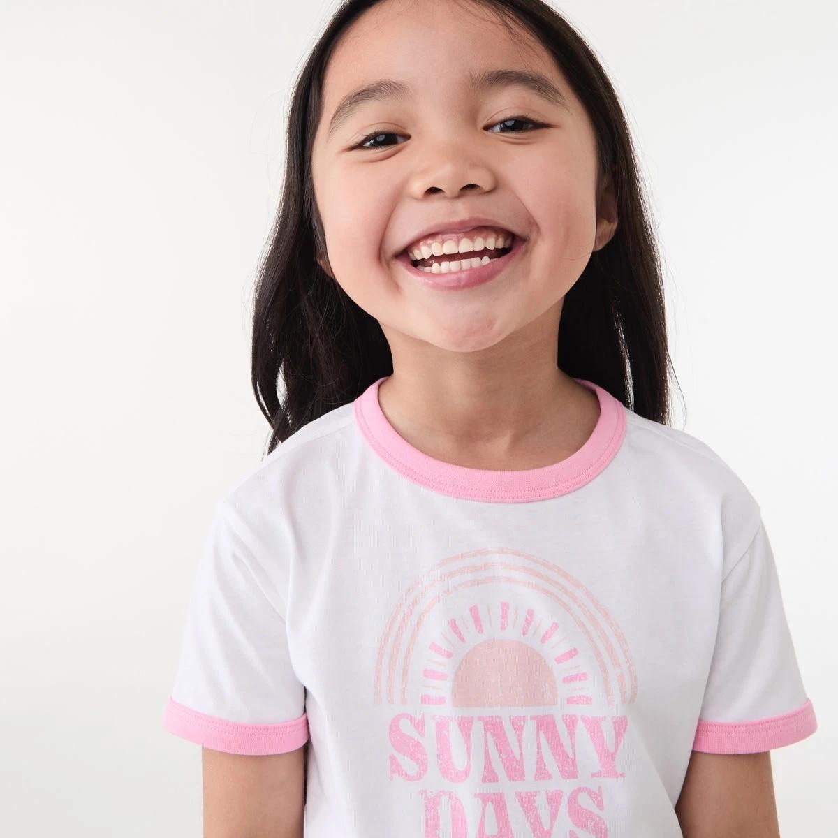3 Ringer T-shirt SUNNY DAYS AHEAD WHITE, 3 of 6