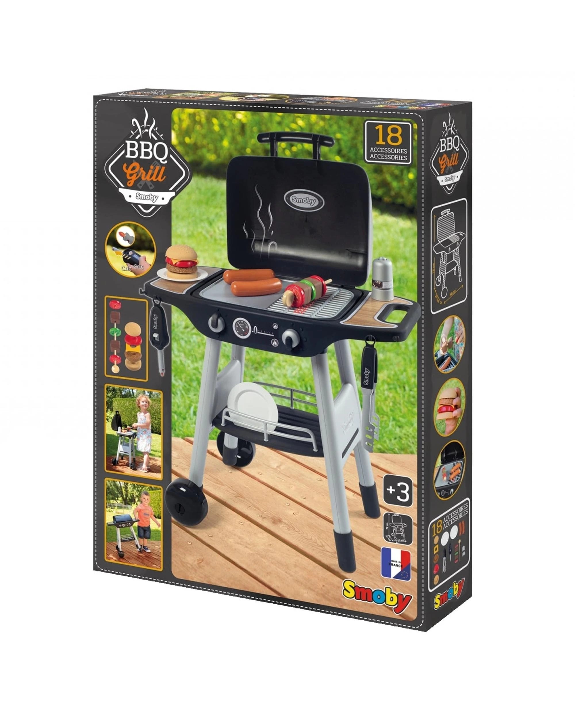 2 Smoby Barbeque Grill Playset, 2 of 10