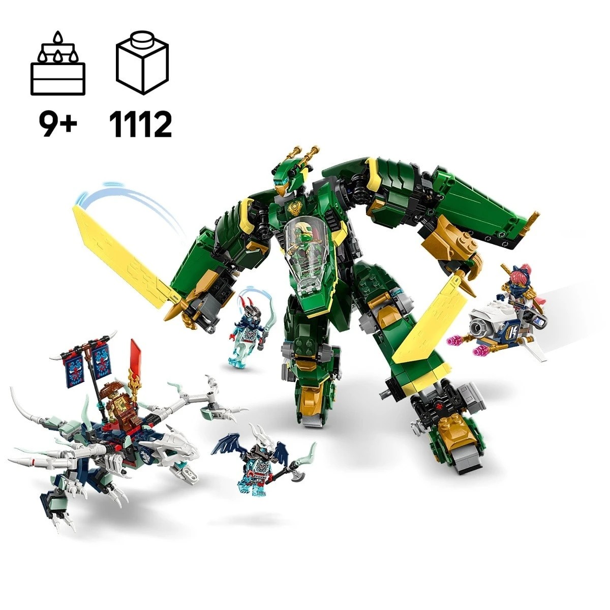 5 LEGO NINJAGO Lloyd’s Jet Mech 71845, 5 of 6