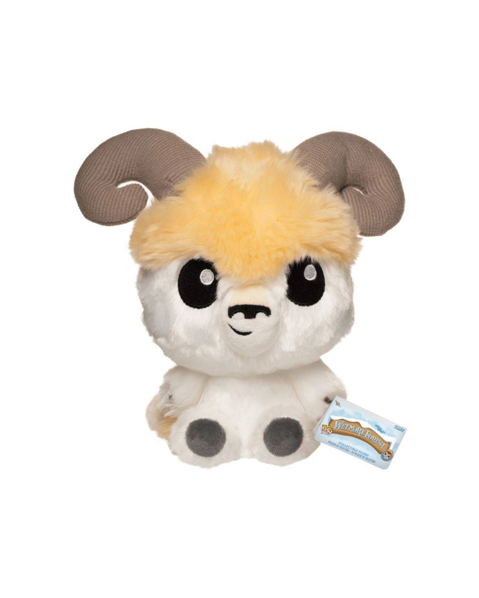 1 Pop! Wetmore Forest Butterhorn Winter Plush Toy Soft 10cm - Multi, 1 of 1