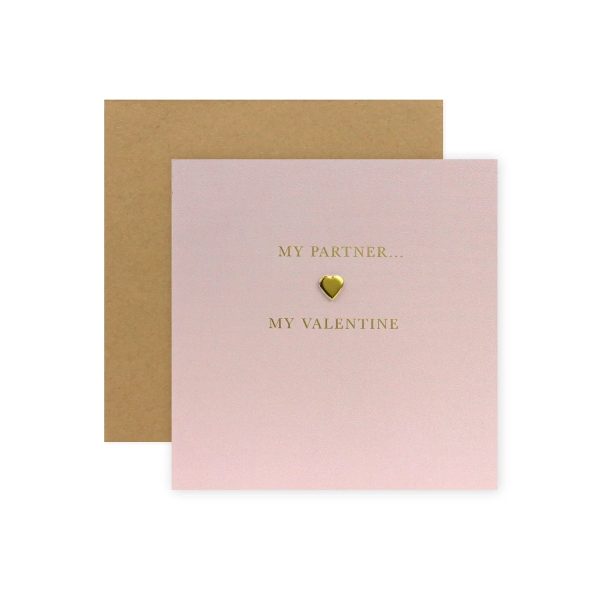1 Hallmark Valentine's Day Partner Card - My Partner… My Valentine, 1 of 3