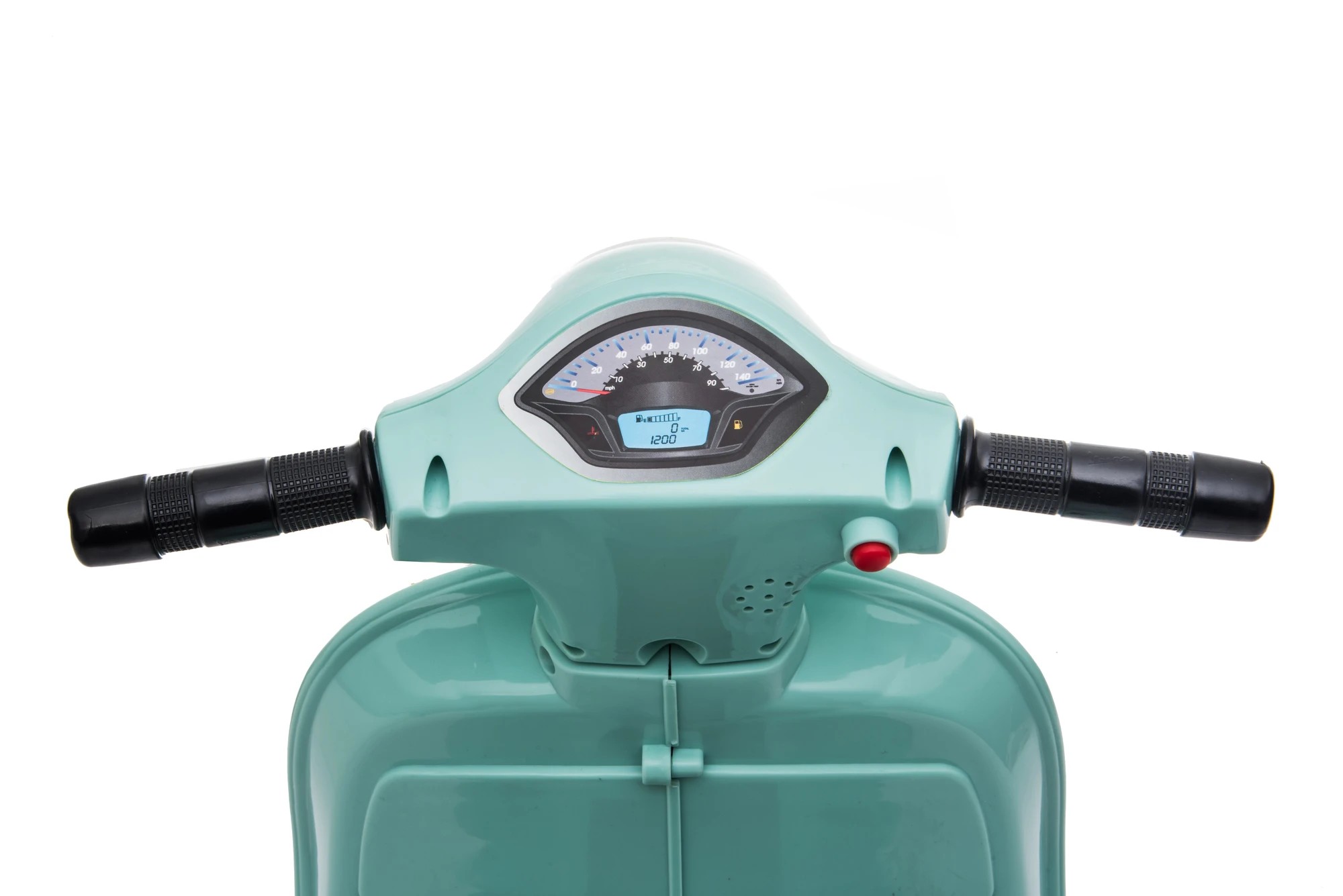 9 Mini Vespa GTS Super 6V Motorised Ride On - Mint - Green, 9 of 10