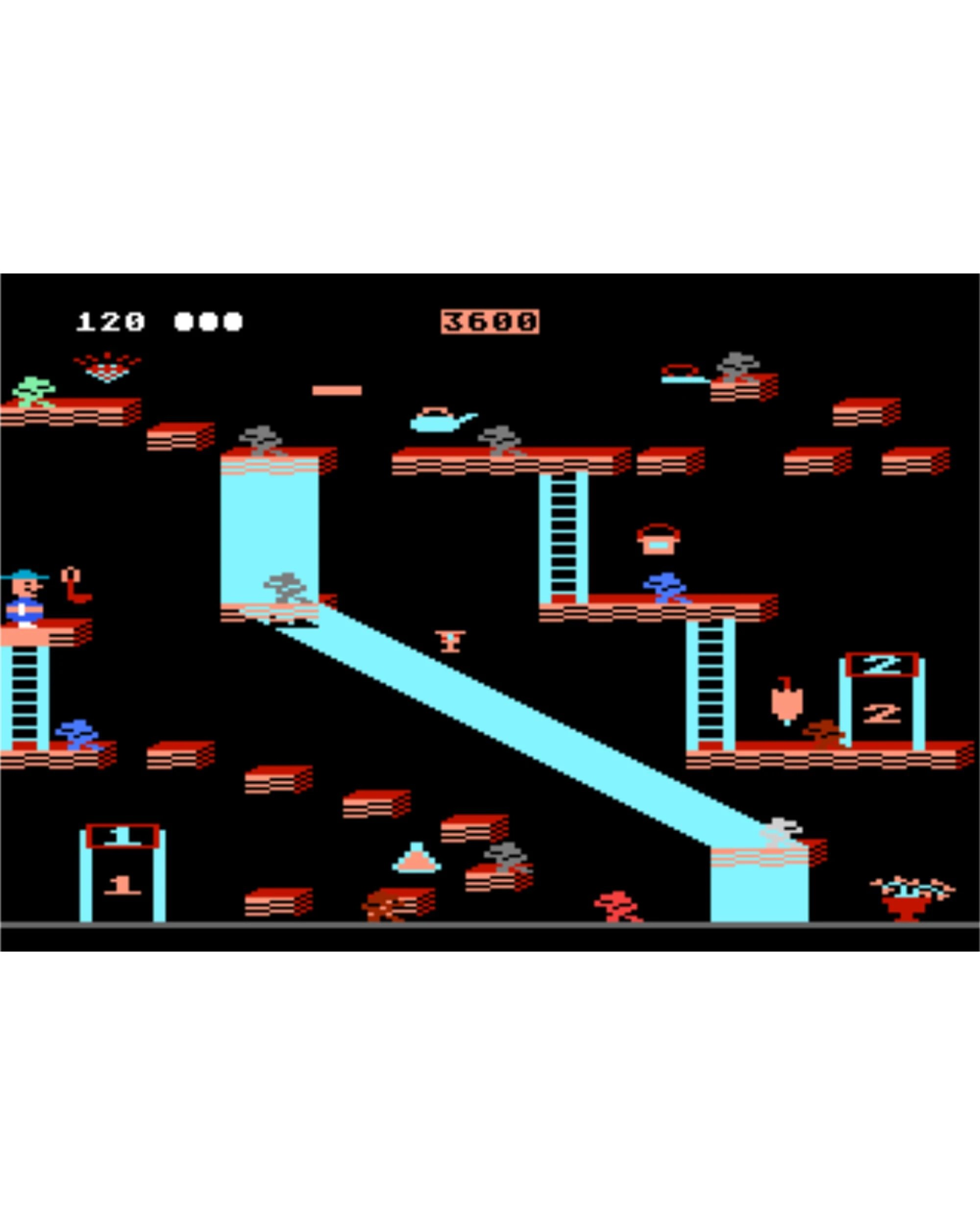 5 Atari Bounty BOB Strikes Back 7800, 5 of 7