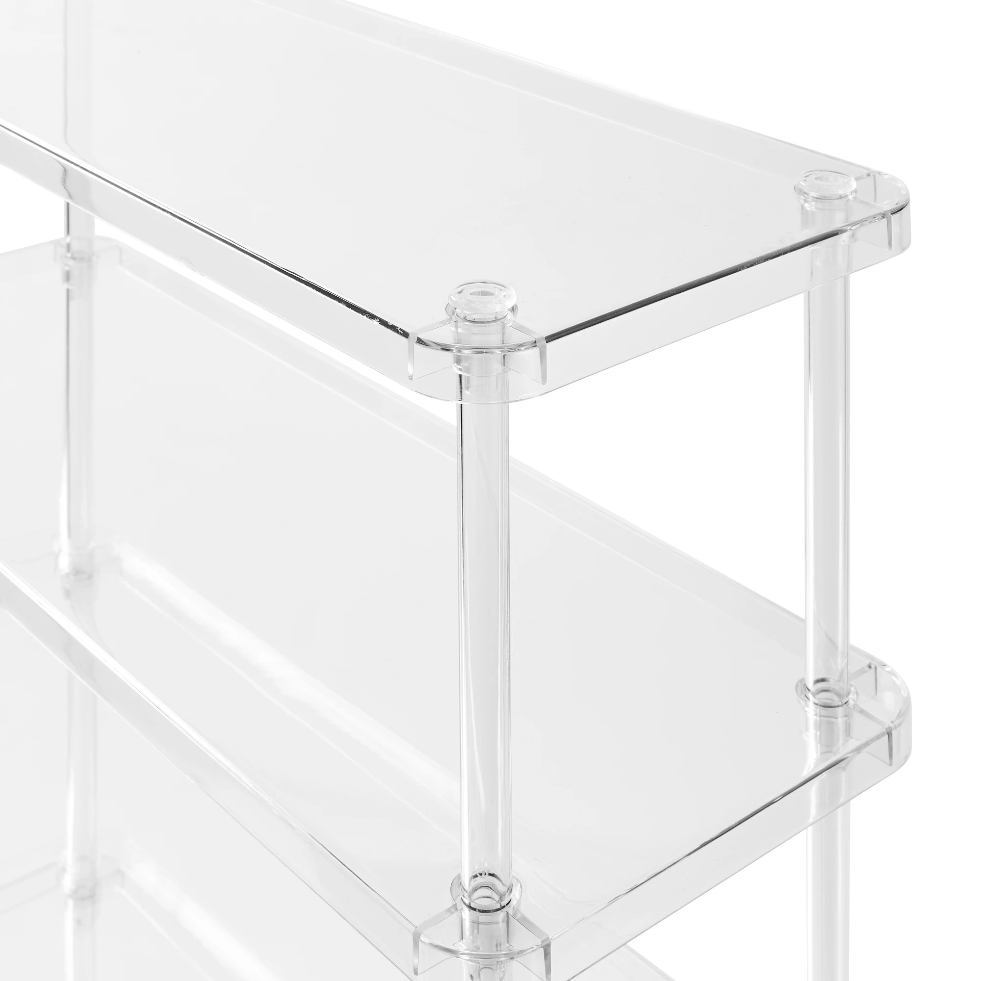 7 5 Tier Clear Shoe Rack - Clear, 7 of 8