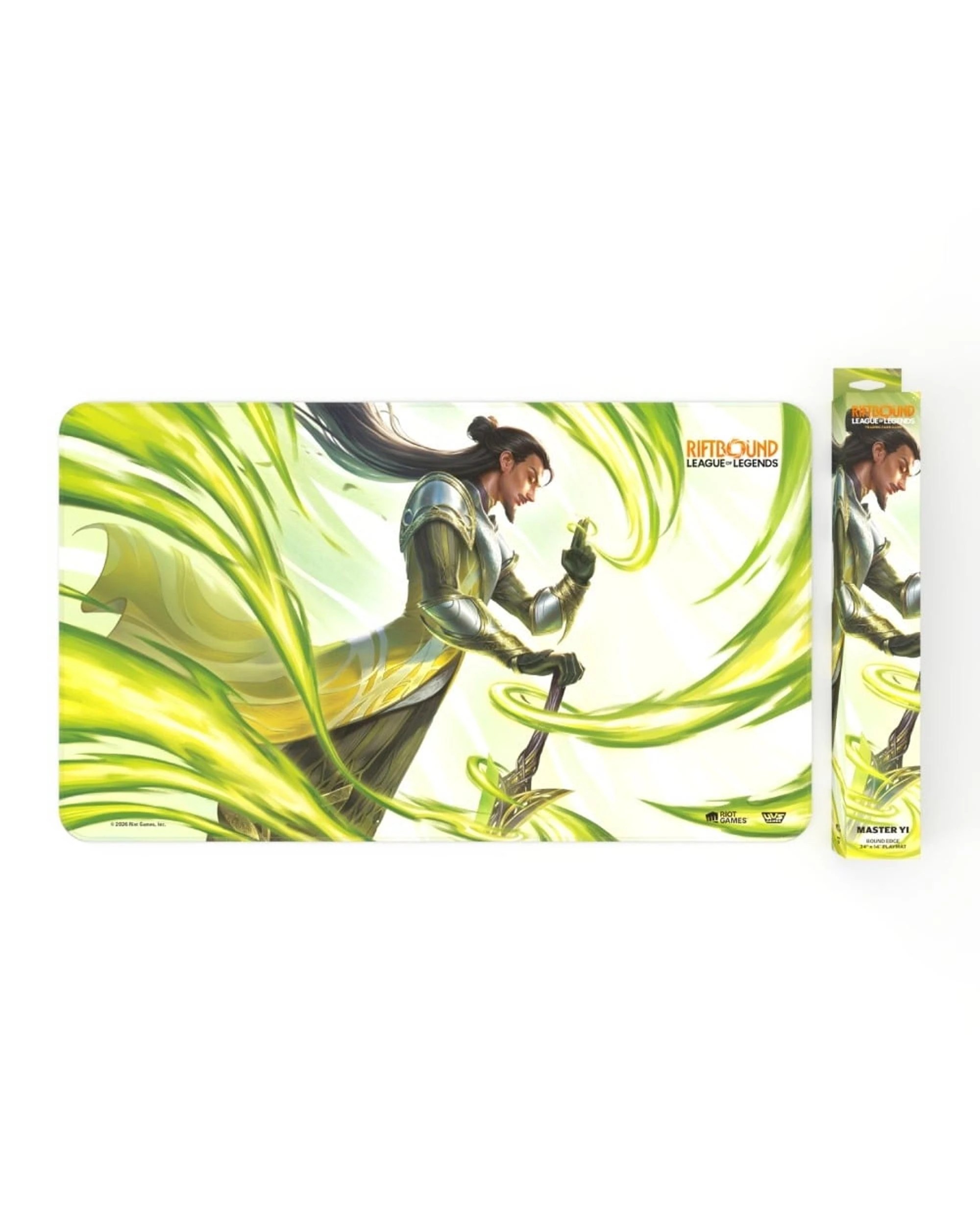 1 Riftbound: League of Legends TCG Unleashed Playmat - Master Yi, Wuju Master, 1 of 1