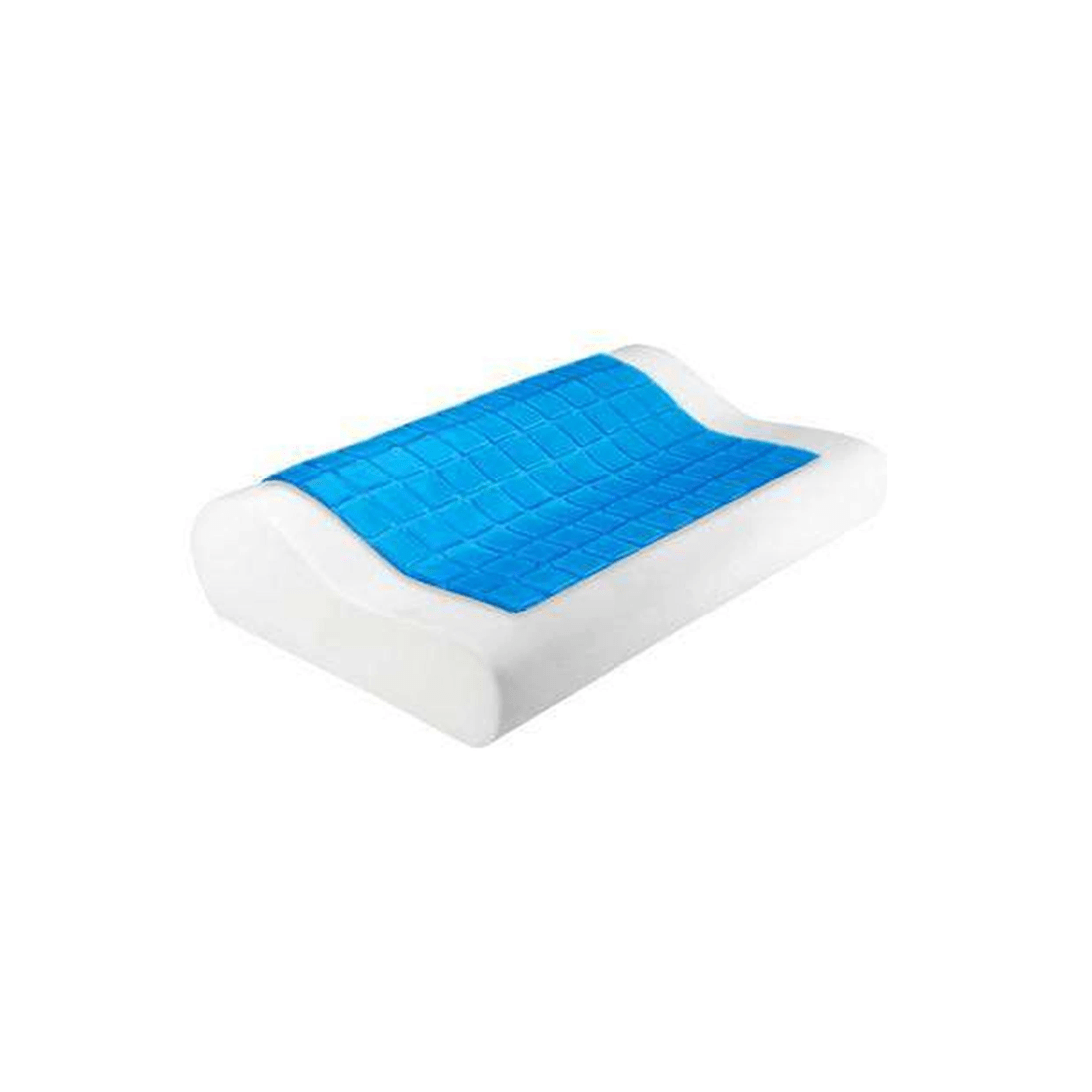 4 Giselle Bedding Contour Pillow Cool Gel Twin Pack - White, 4 of 7