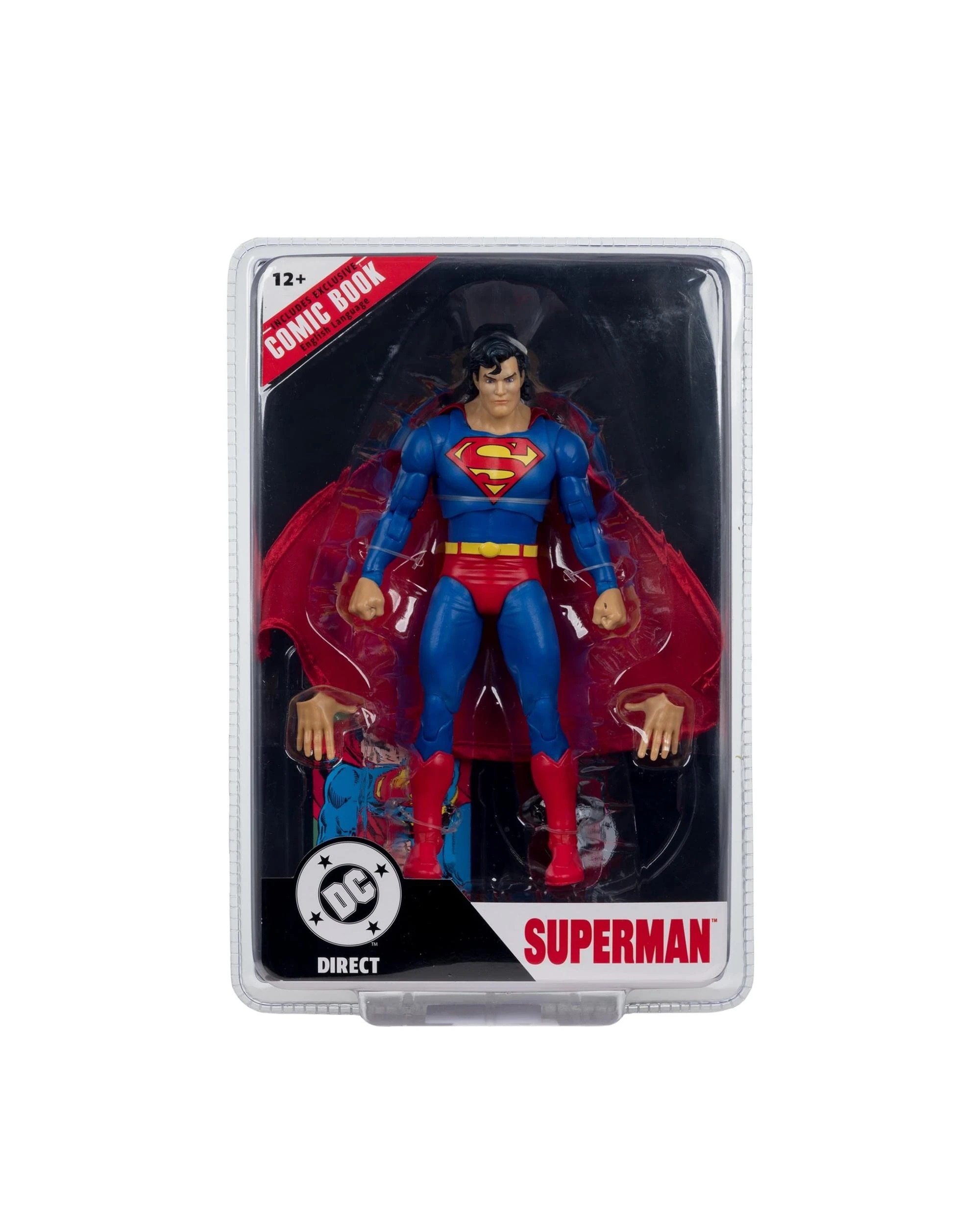 2 DC Direct Page Punchers Zero Hour Superman 7 inch Action Figure, 2 of 10