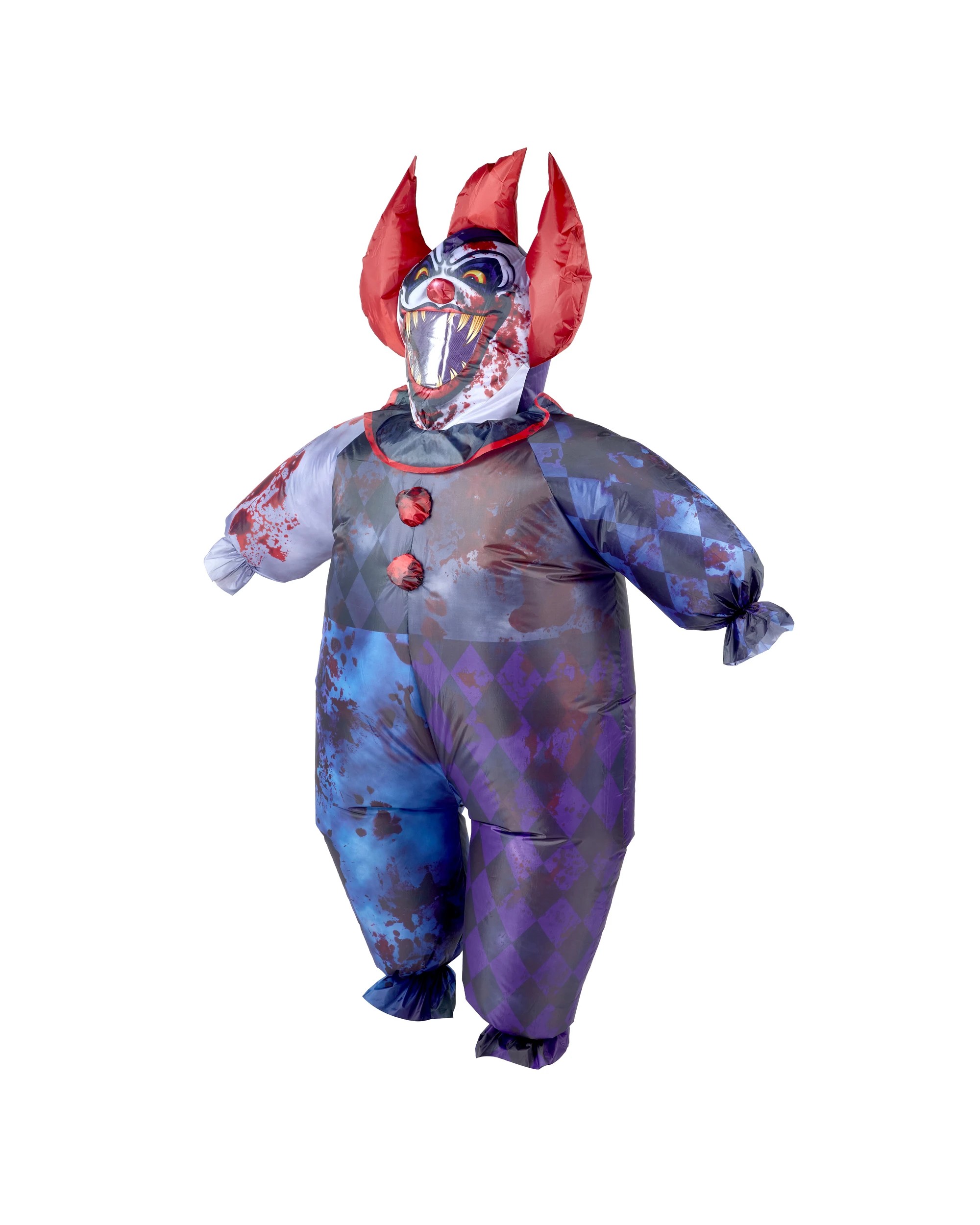 1 Inflatable Clown Costume - Adult, 1 of 10