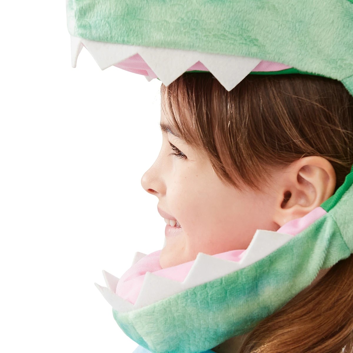 7 Plush Head Mask - Dino, Ages 3+, 7 of 8
